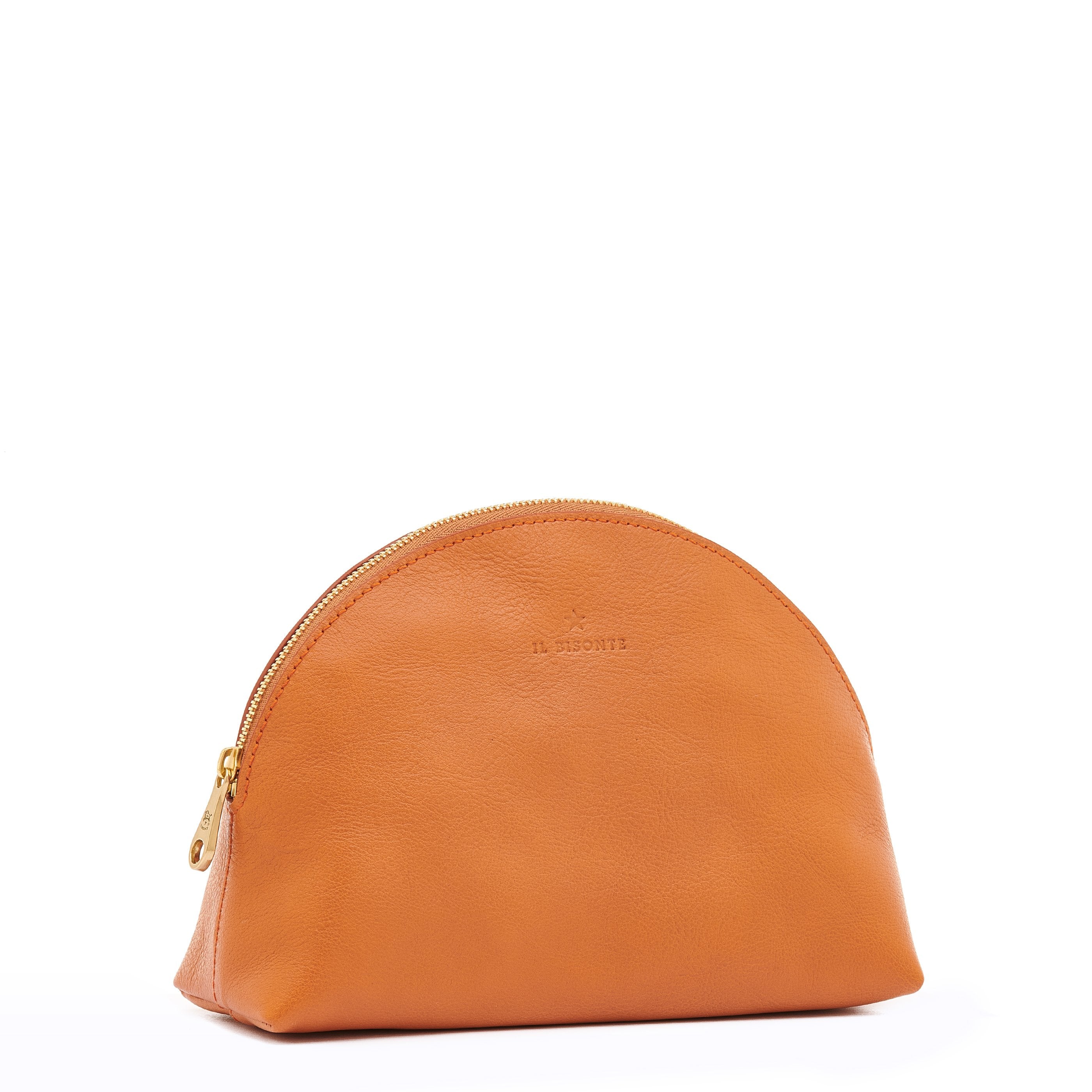 Il Bisonte Bigallo Pouch caramello Vollleder
