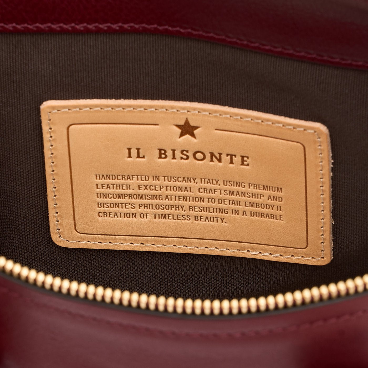 Il Bisonte Storia Boston Handtasche Vollleder Damen