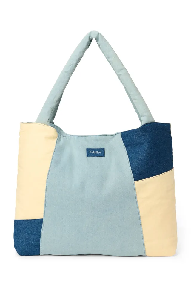 Studio Noos Patchwork Mom Bag Shopper Denim
