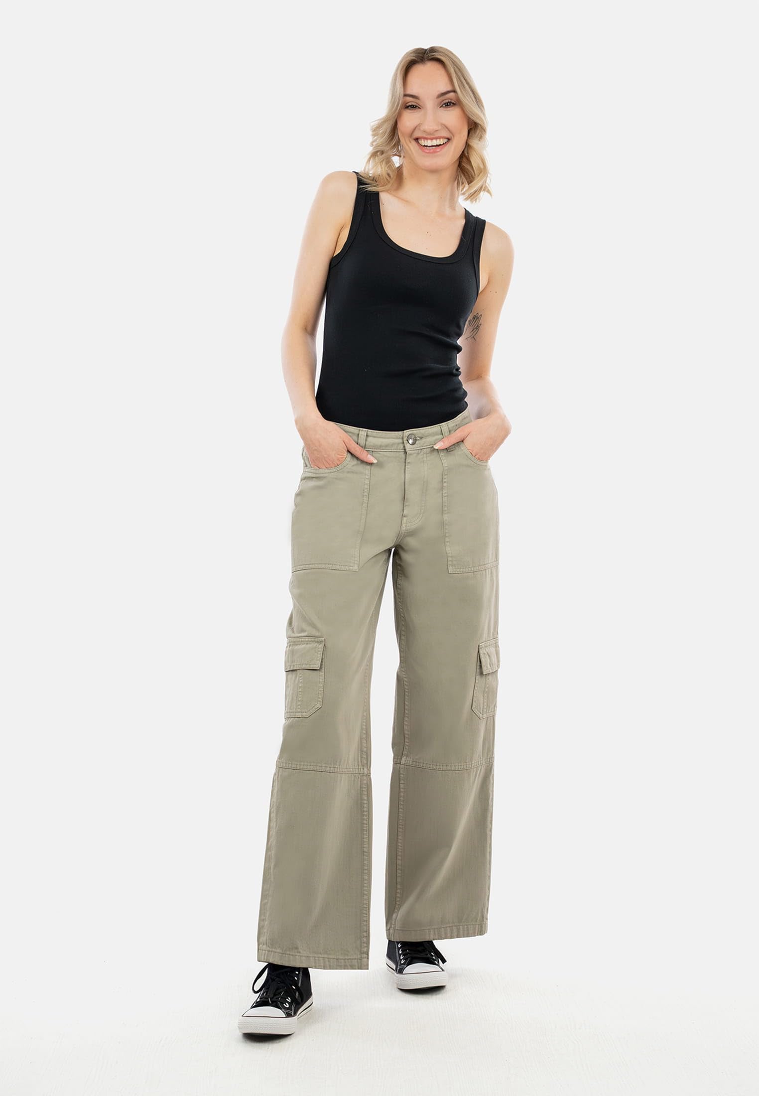 SURI FREY SFY Freyday SFW10044 Cargohose gerade uni