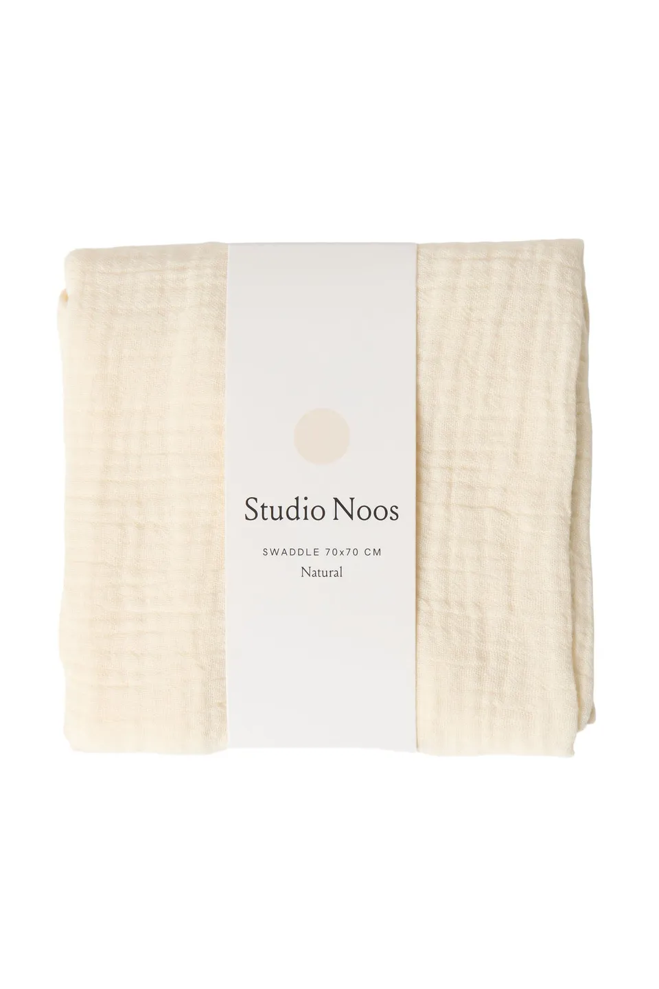 Studio Noos Swaddle Uni Tuch Beige Medium Musselin