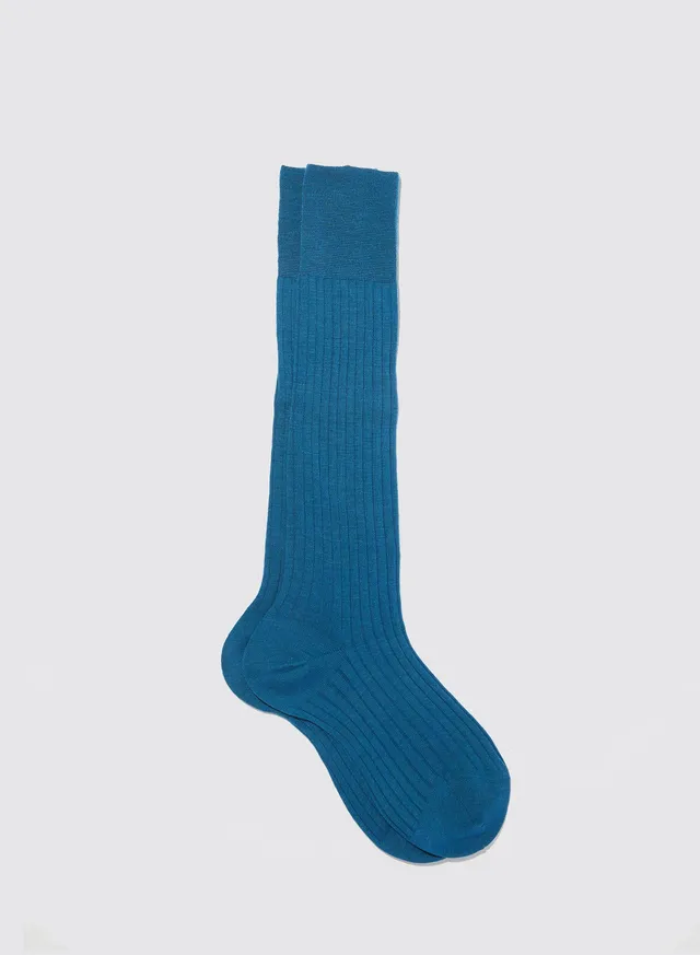 Maria la Rosa WT001UN8199 Socken Ceruleo Wolle