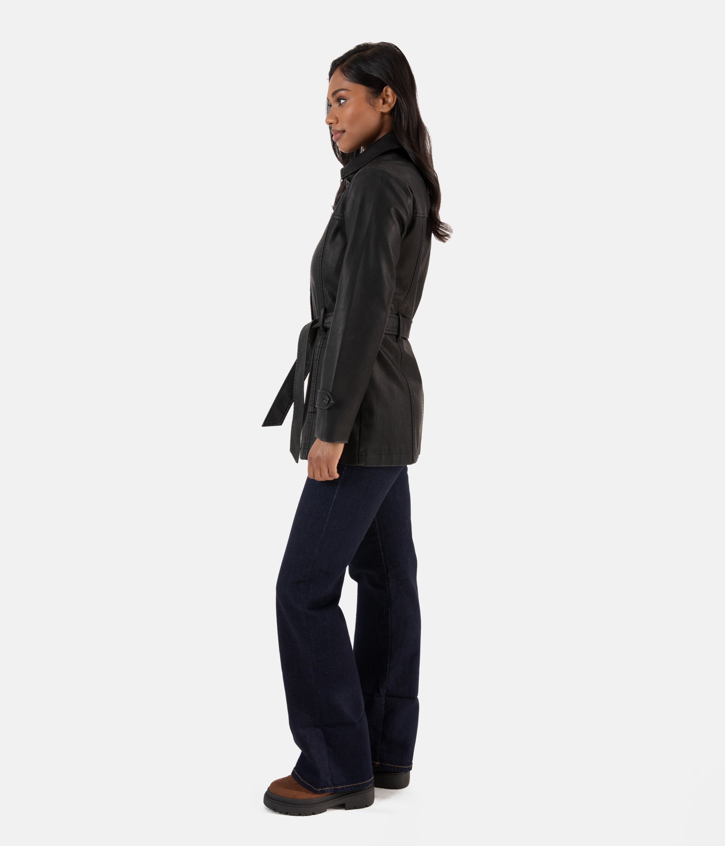 Matt & Nat Bria Jacke schwarz vegan