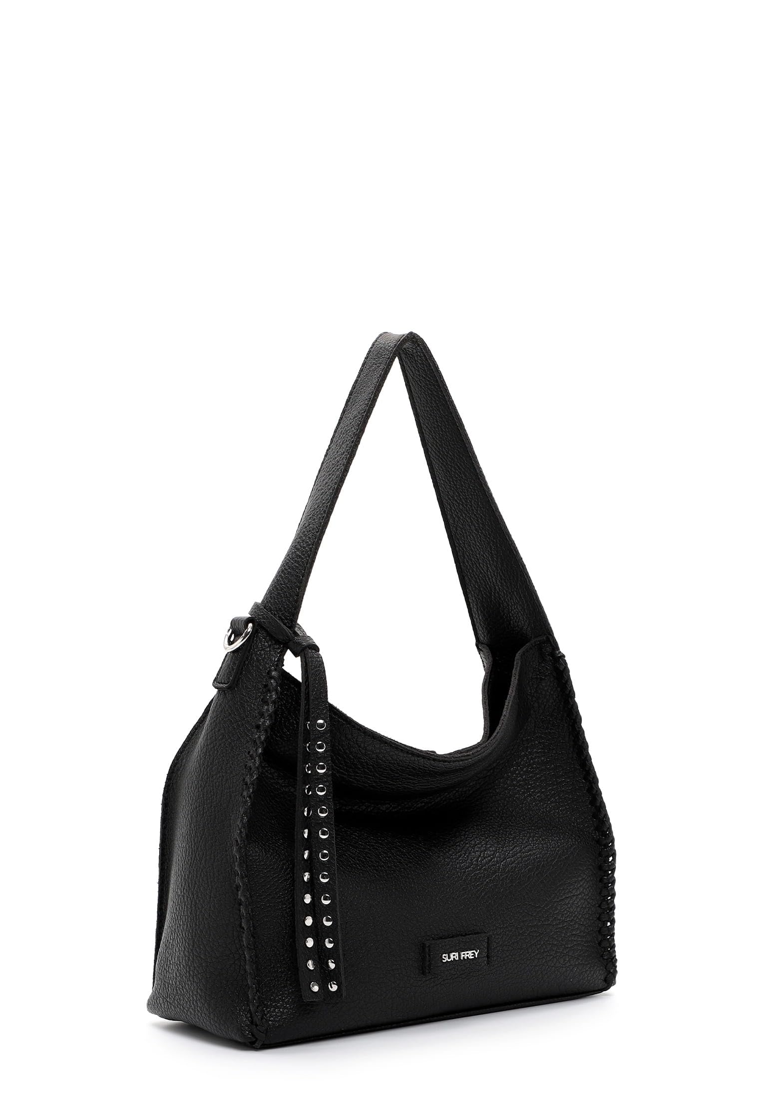 SURI FREY Franzy Hobo Bag S Schultertasche Black Anhänger