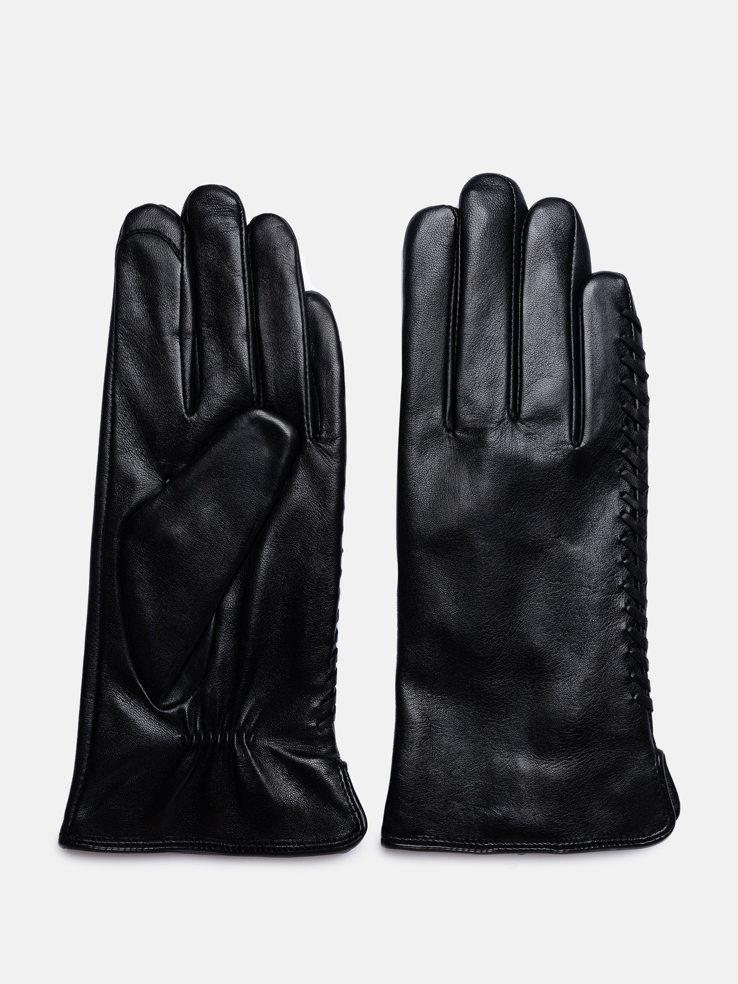 RE:DESIGNED Lili Handschuhe Black Leder Touch