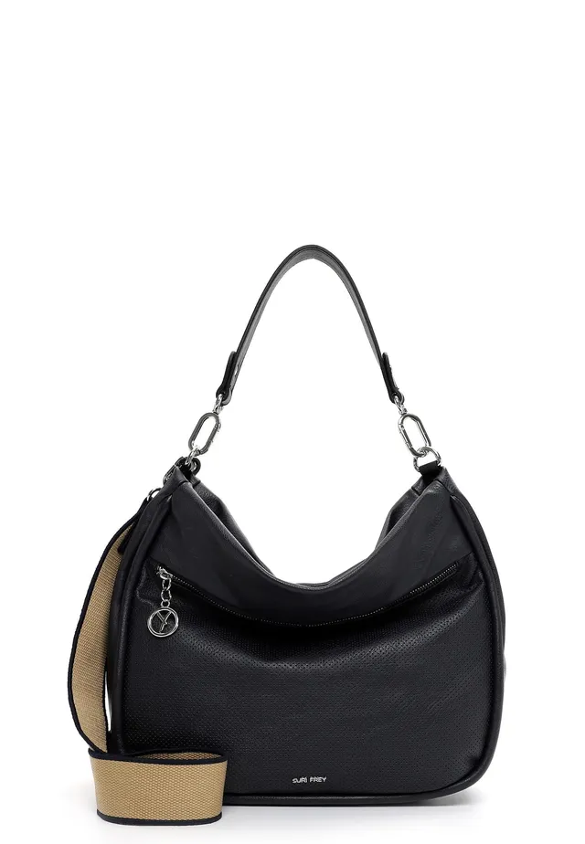 SURI FREY Patsy Shoulderbag Schultertasche Blue perforiert