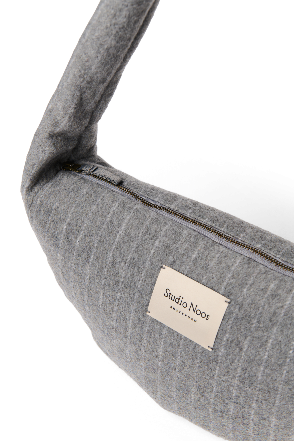 Studio Noos Flannel Mini Cross Body Bag Umhängetasche Grau