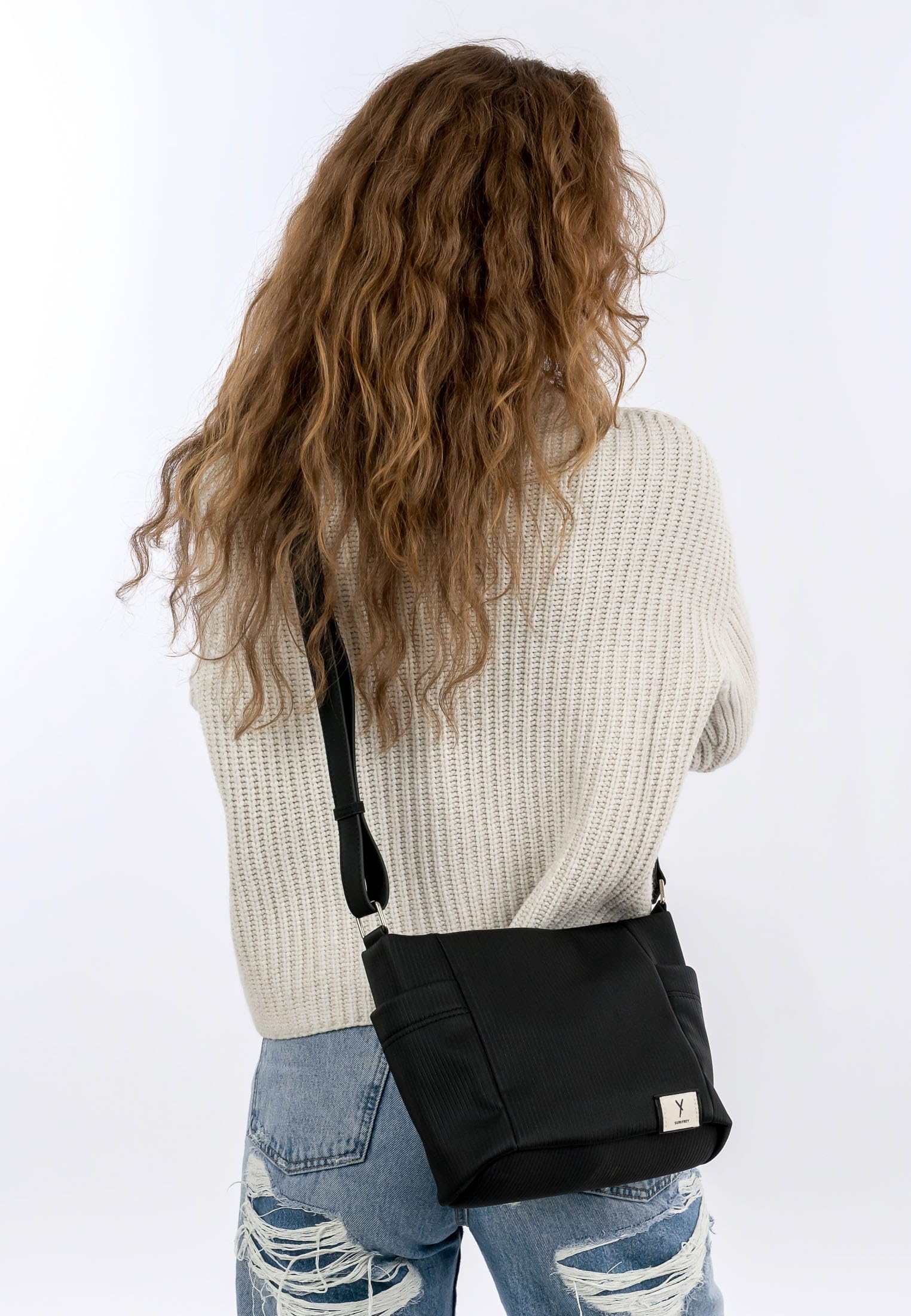 SURI FREY Ricky Crossbodybag S Umhängetasche Schwarz