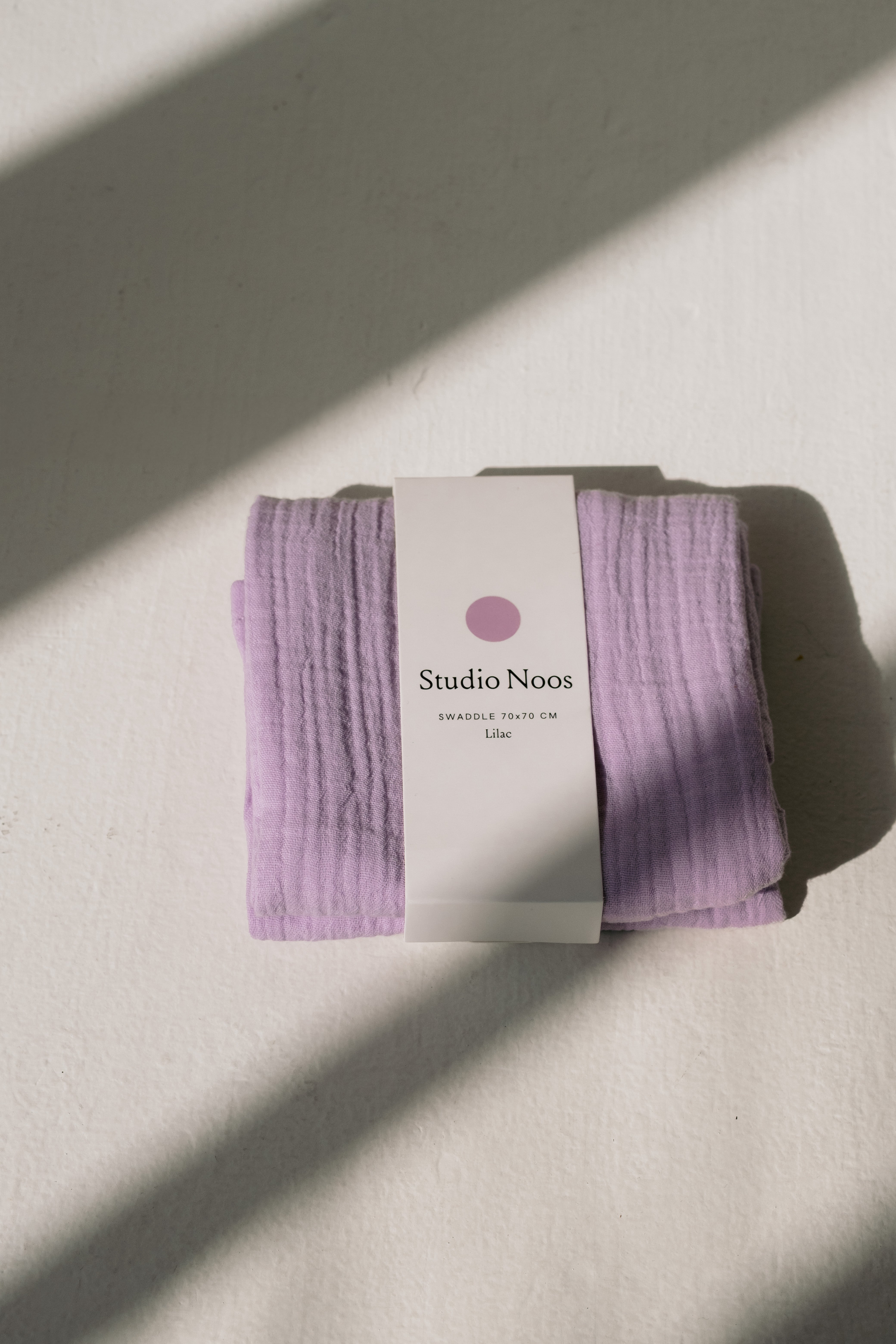 Studio Noos Swaddle Uni Medium Spucktuch Purple