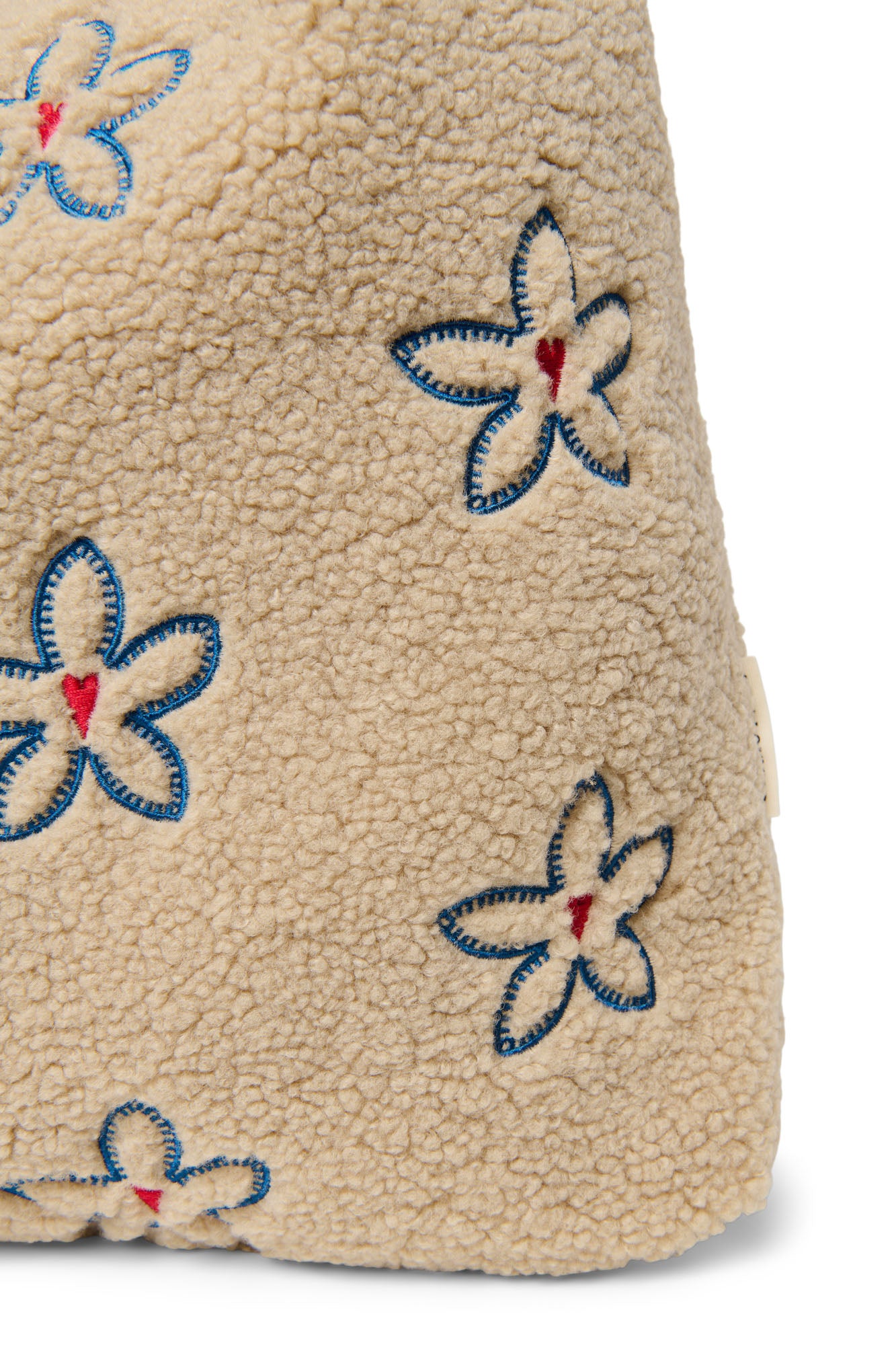 Studio Noos Teddy Mom Bag Shopper Ecru Flower Heart