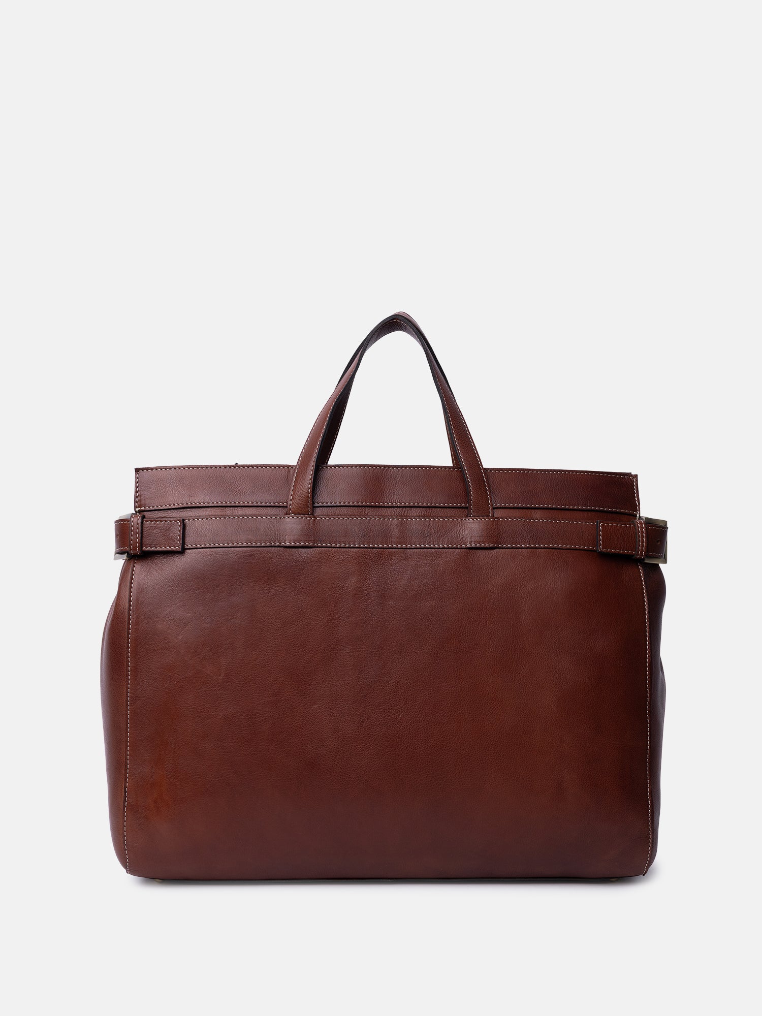 RE:DESIGNED Siri Big Handtasche Cognac Vollleder