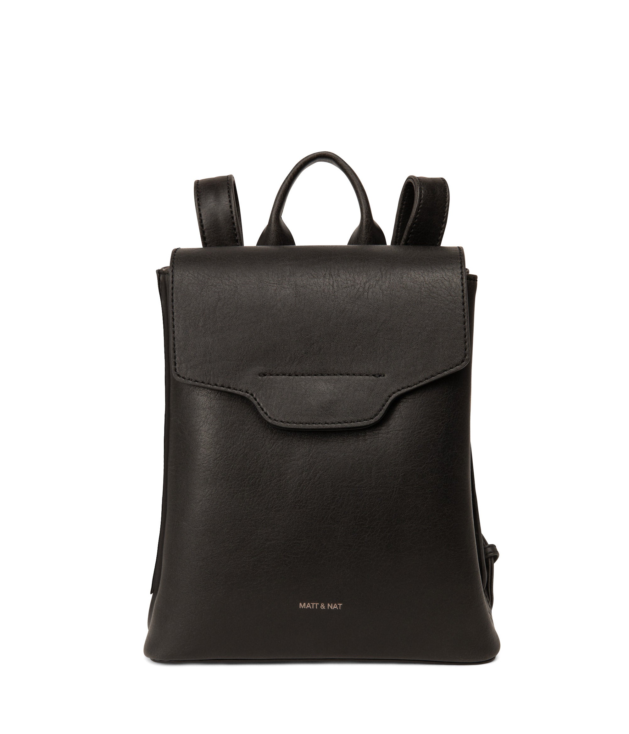 Matt & Nat Chelle Vintage Rucksack Schwarz klein