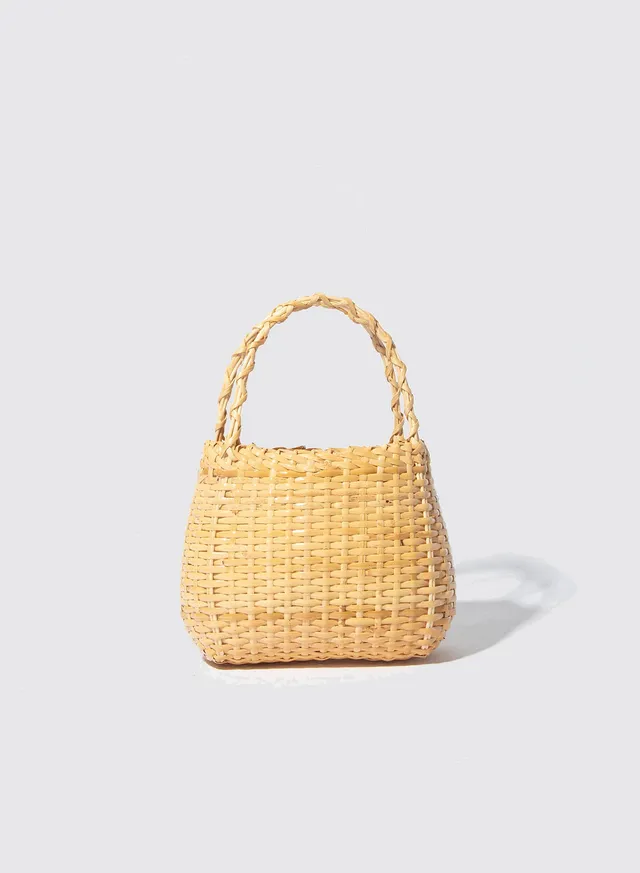 Maria la Rosa Small Wapiti Basket Korbtasche Natur Stroh