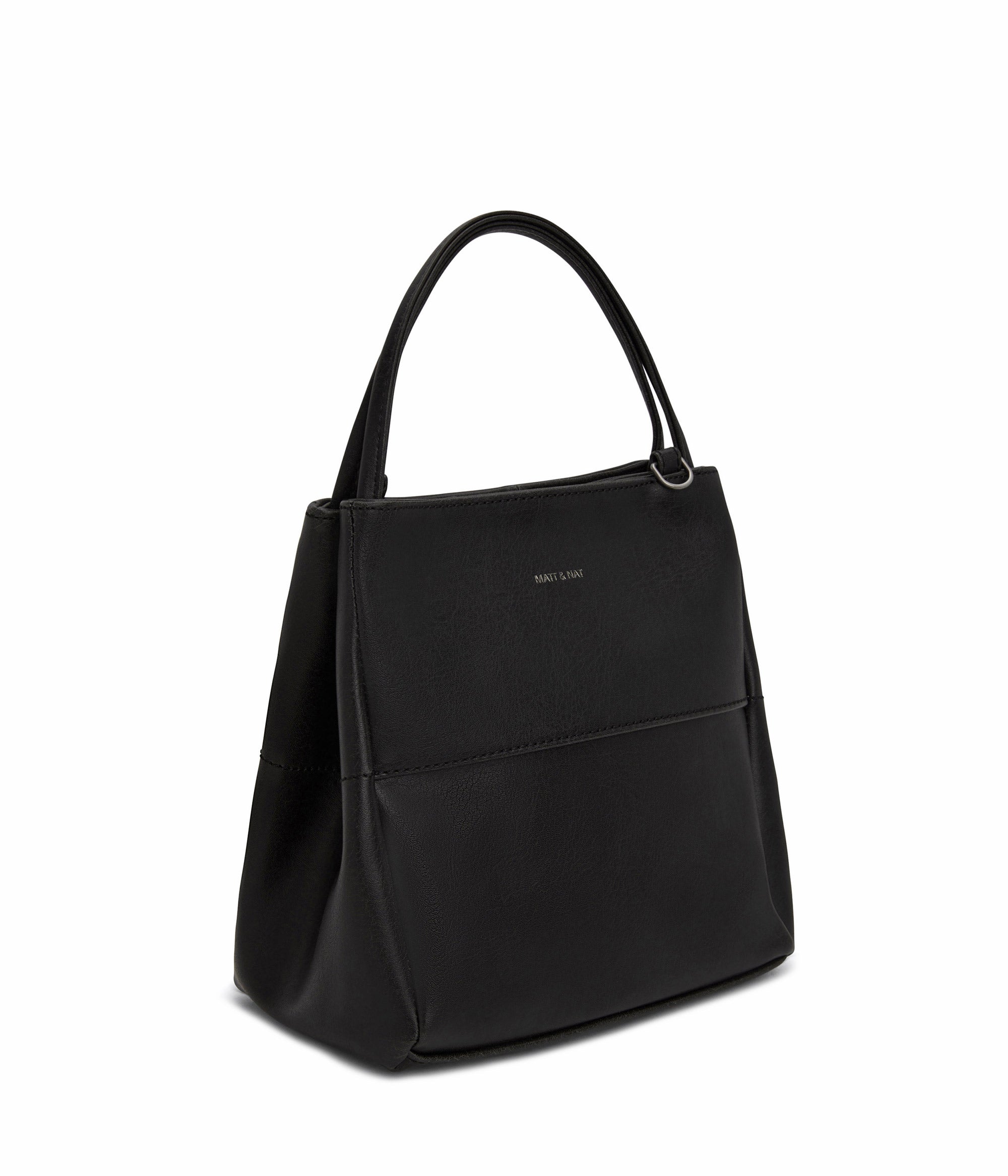 Matt & Nat Vintage WILLASM Shopper Schwarz vegane Handtasche