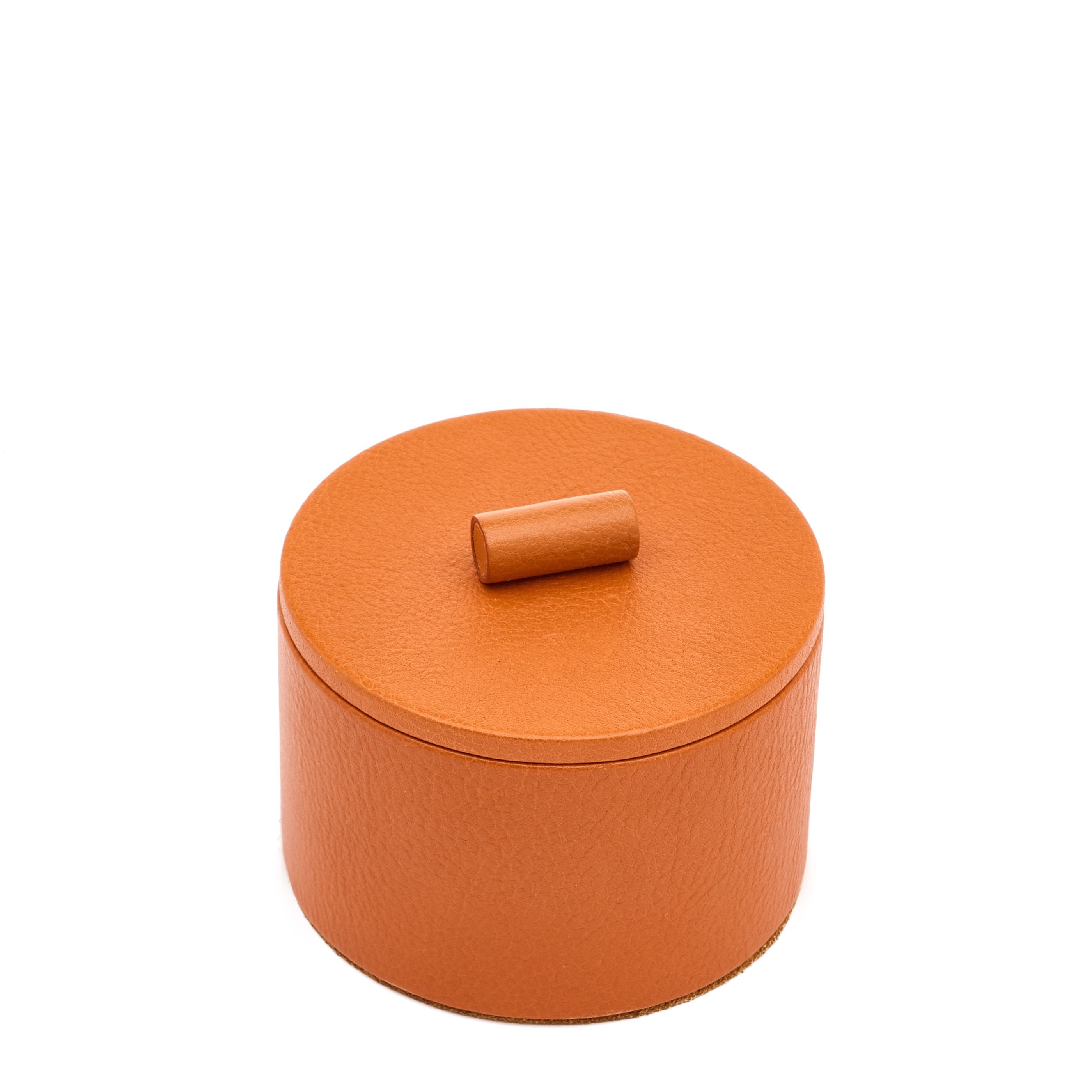 Il Bisonte Home Schmuckbehälter Leder karamell Suede