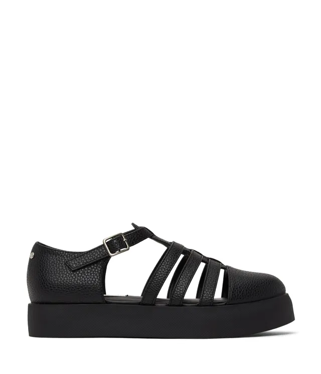 Matt & Nat Oriane Sneaker-Sandalen Schwarz 38 vegan