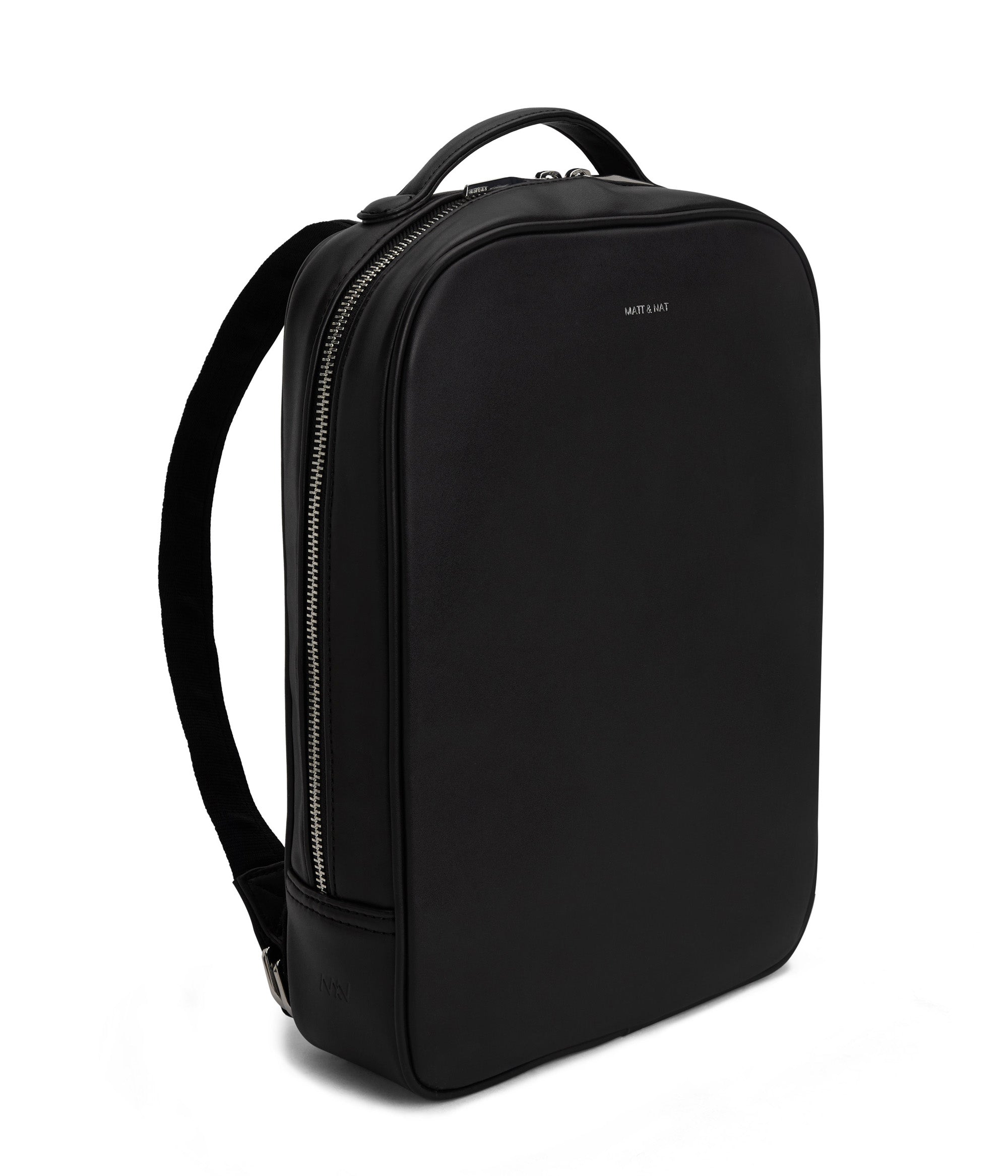 Matt & Nat Alex Rucksack Schwarz 13 Zoll vegan