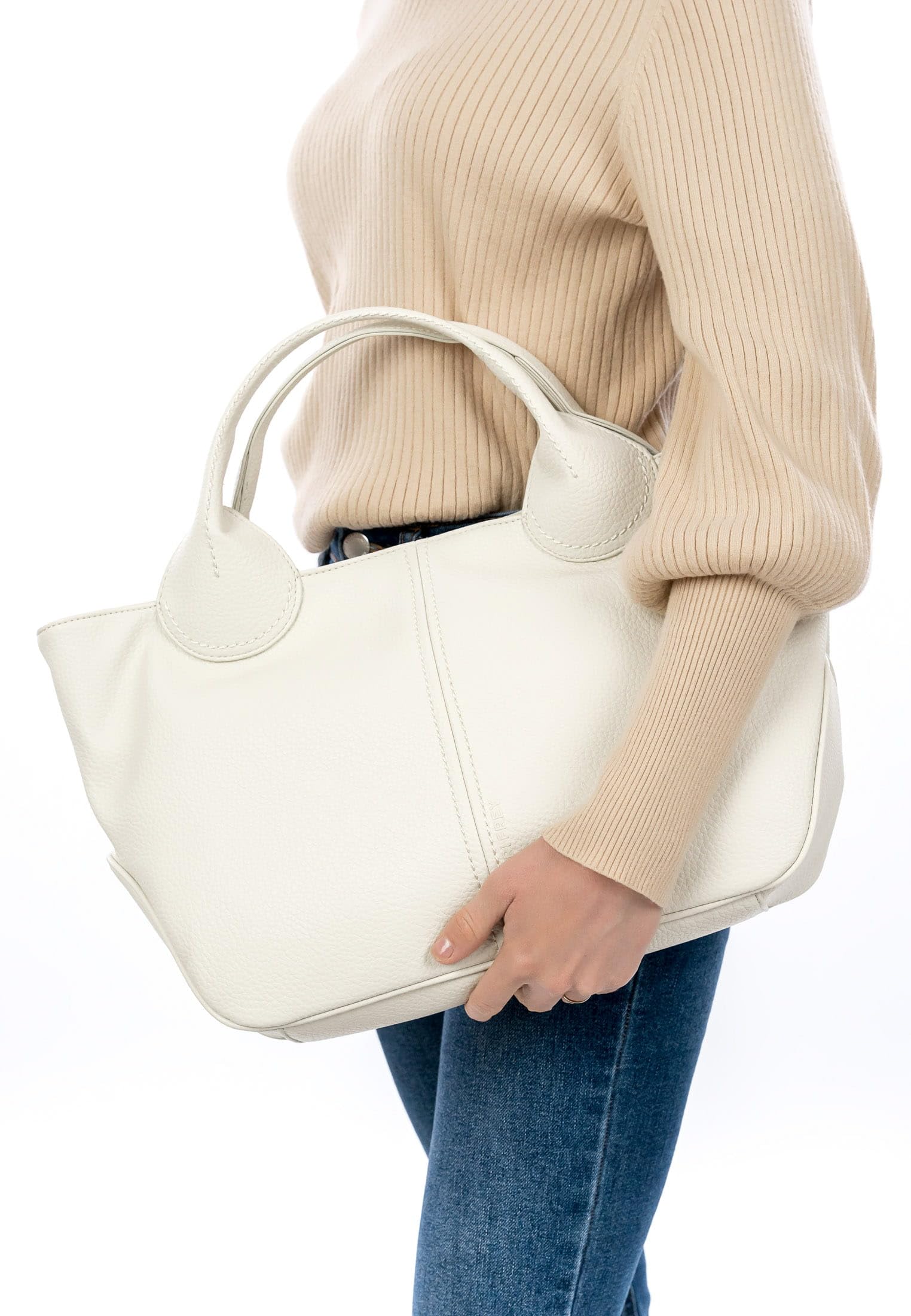 SURI FREY Nessy Cityshopper L Shopper Beige groß