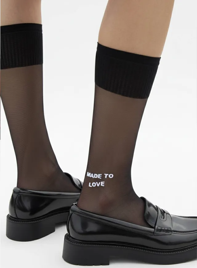 Maria la Rosa Made To Love WSS25.24 Socken Weiß 15 DEN