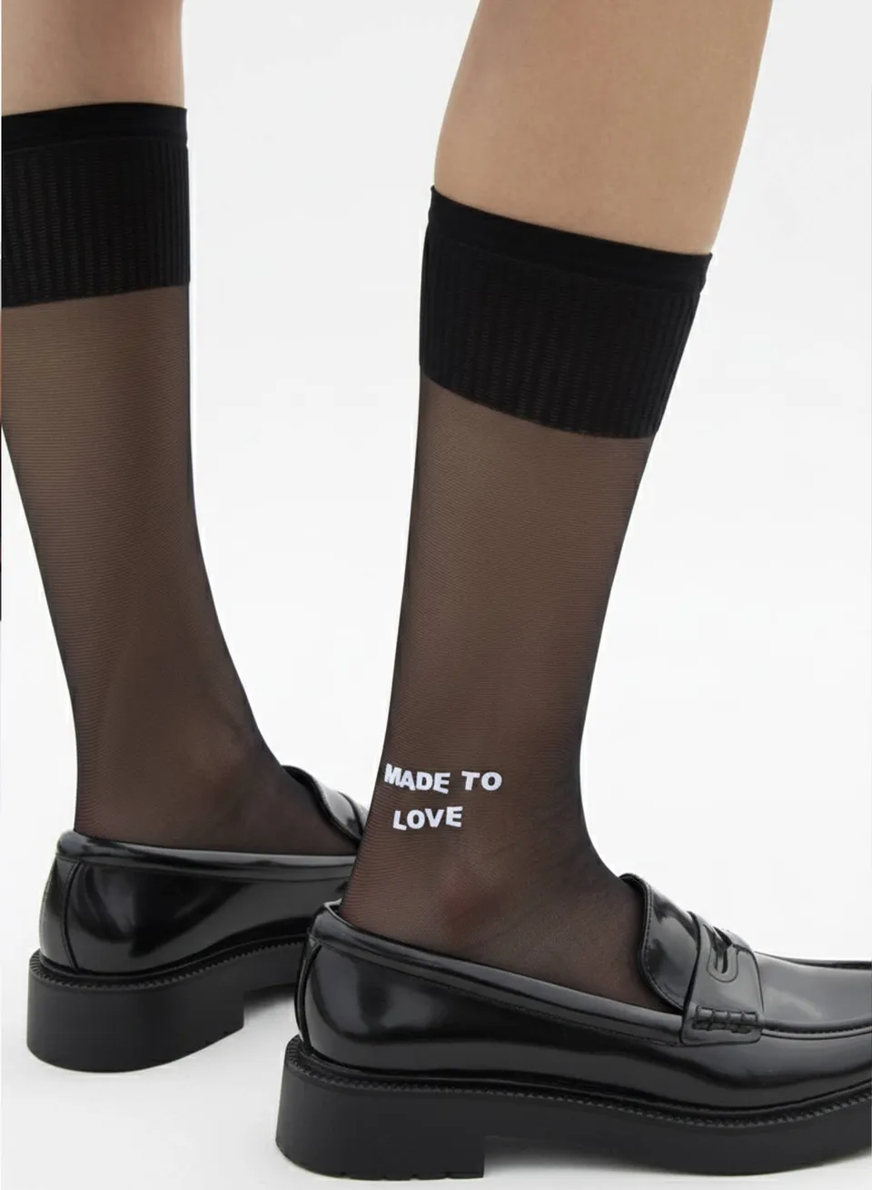 Maria la Rosa Made To Love WSS25.24 Socken Weiß 15 DEN