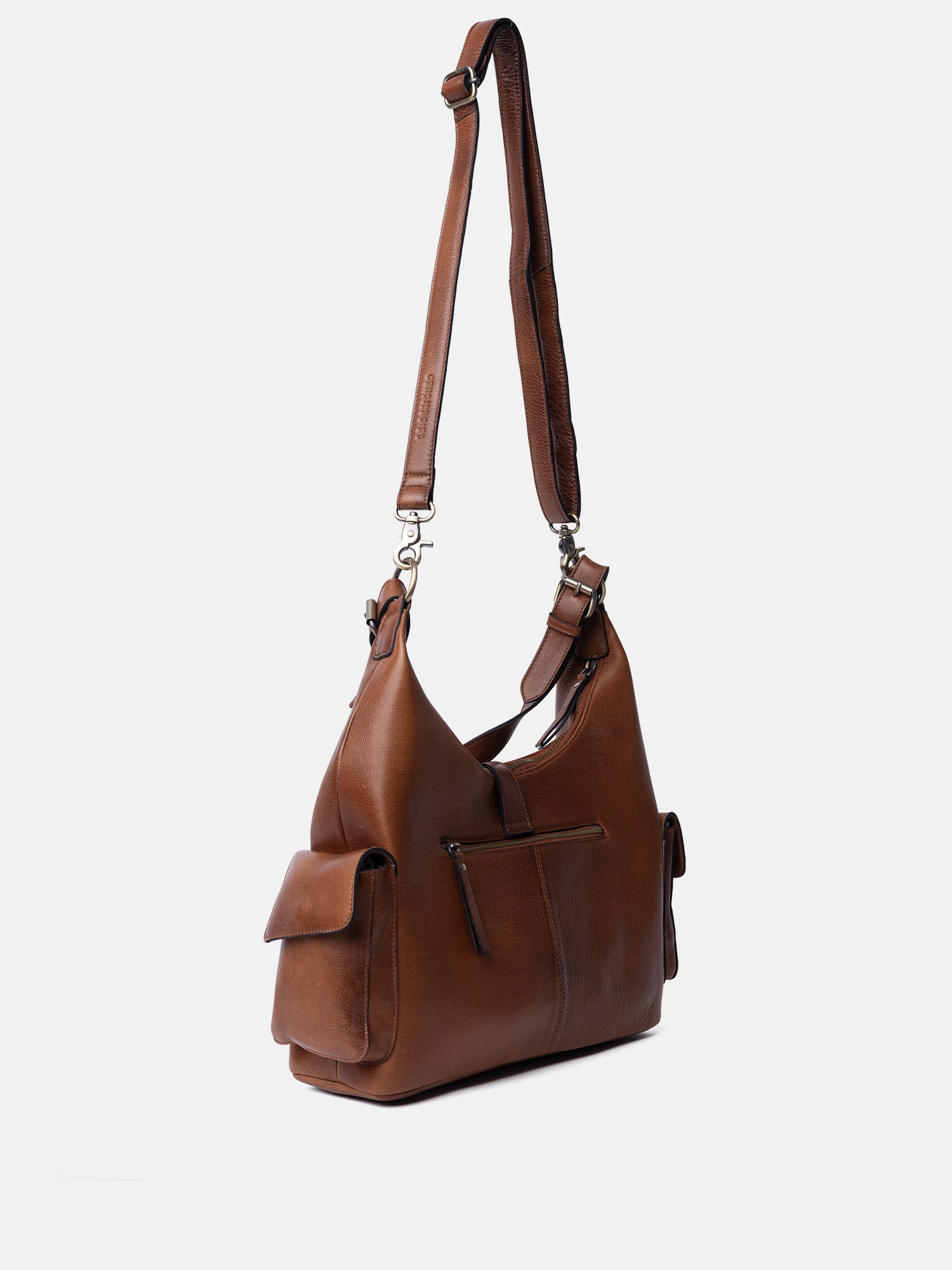 RE:DESIGNED Solvej Large Schultertasche Walnut