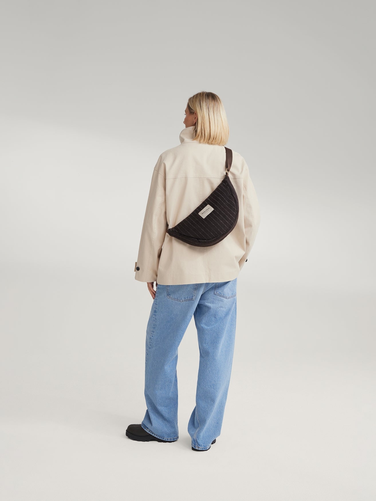 Studio Noos Flannel Chalkstripe Adult Fanny Pack Bauchtasche