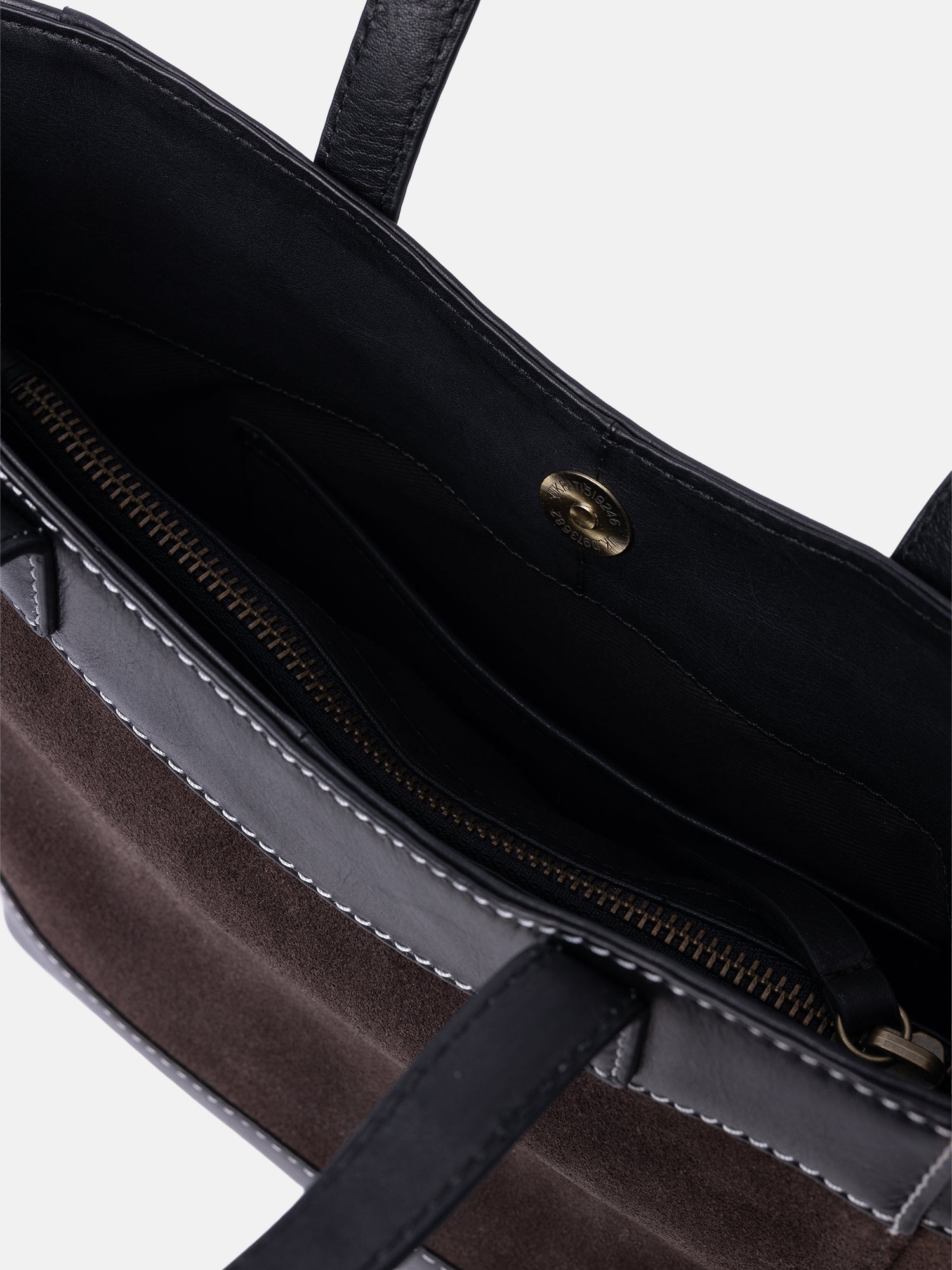 RE:DESIGNED Sol Small Handtasche Braun Vollleder