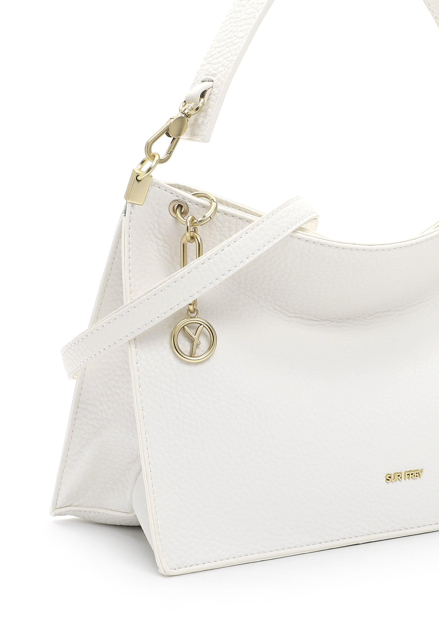 SURI FREY Gwenny Shoulder Bag Schultertasche Weiß 34cm