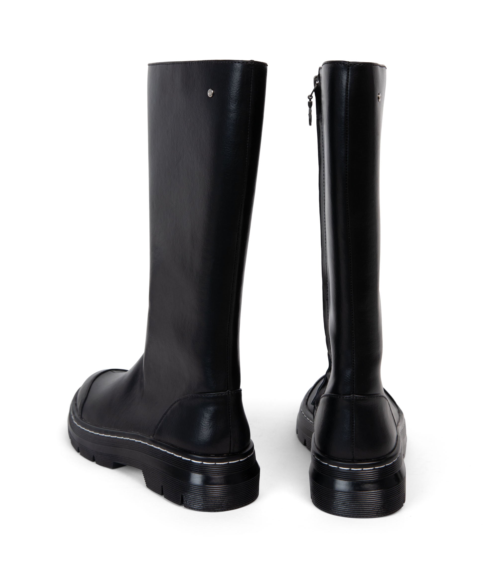 Matt & Nat Sumi Stiefel Damen Schwarz Hoch Vegan