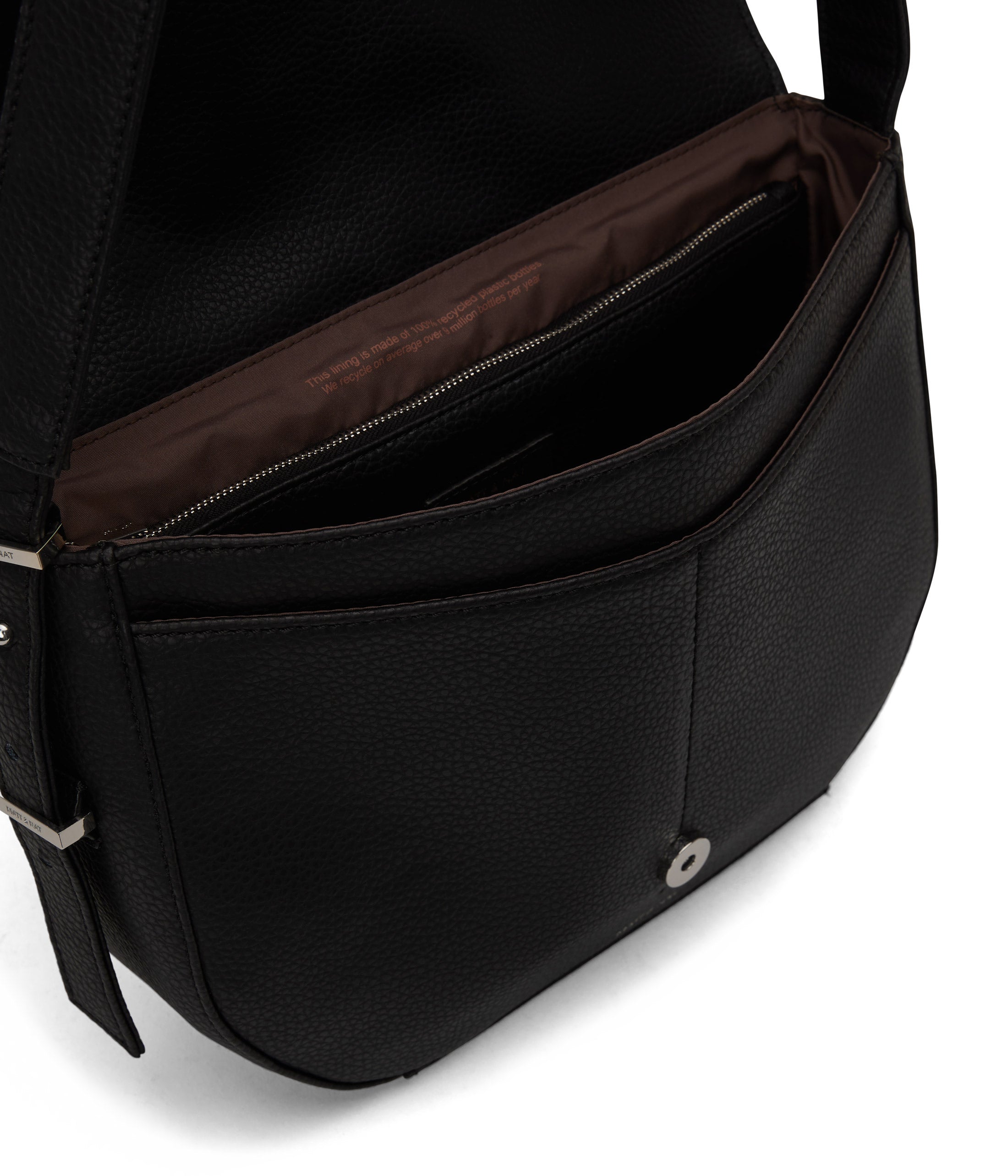 Matt & Nat Purity Alik Schultertasche Schwarz