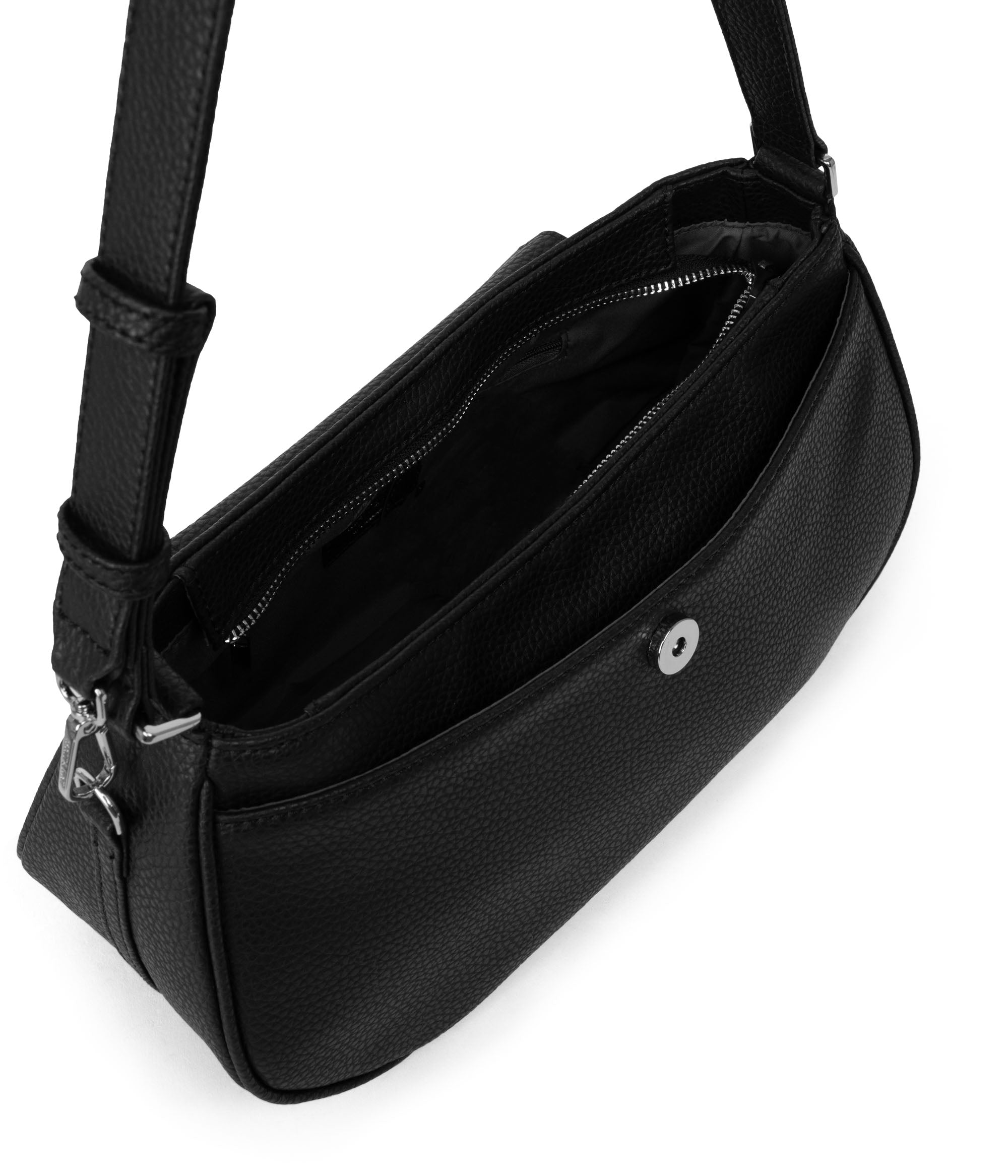 Matt & Nat Piper Purity Schultertasche Schwarz vegan