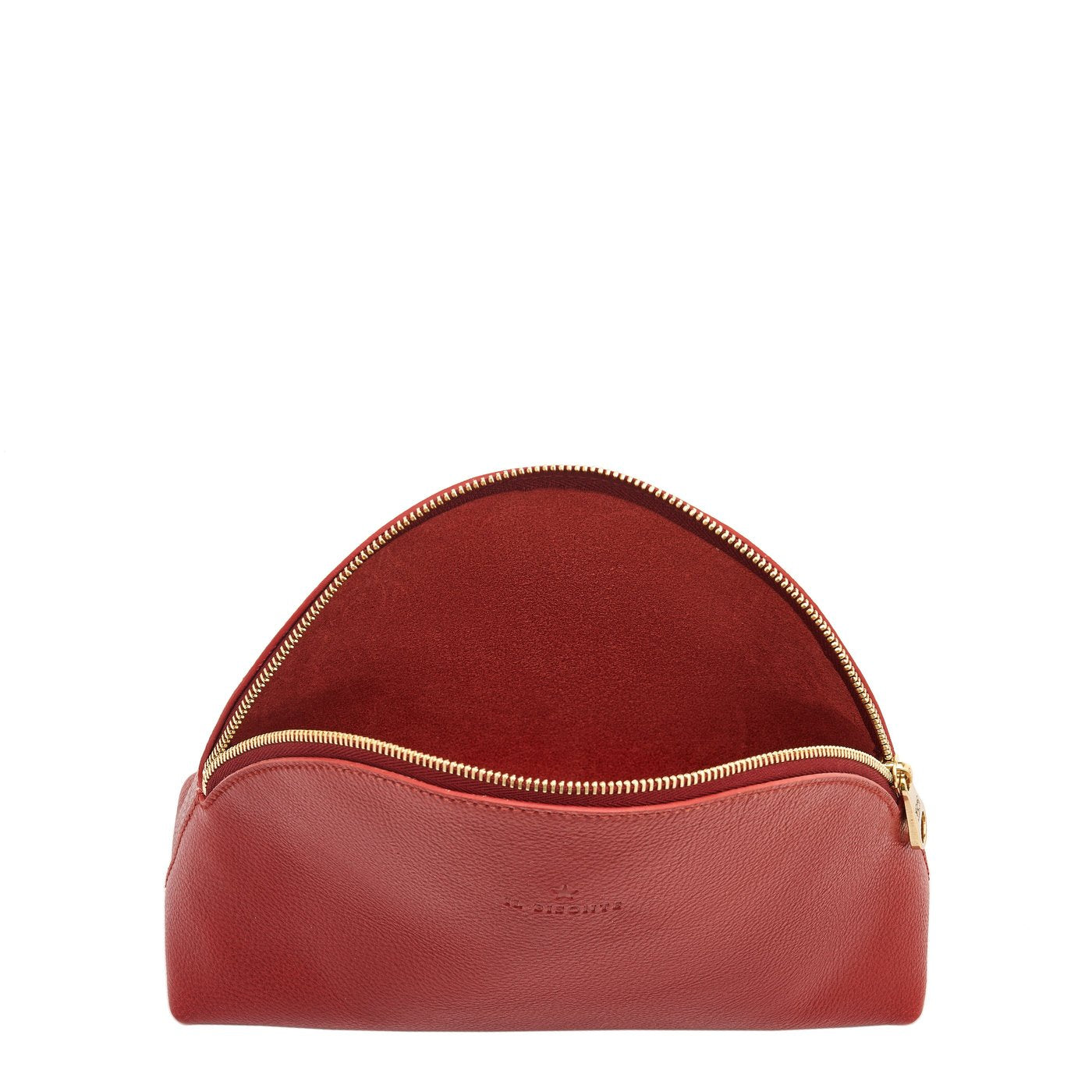Il Bisonte Bigallo Pouch Rot Leder Damen
