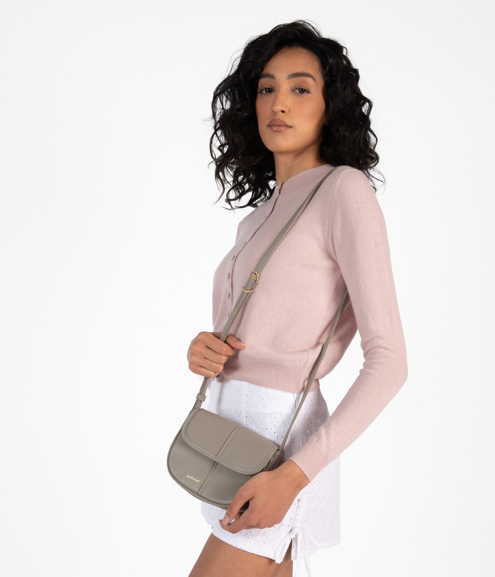 Matt & Nat Ida Forum Crossbody Schwarz klein vegan