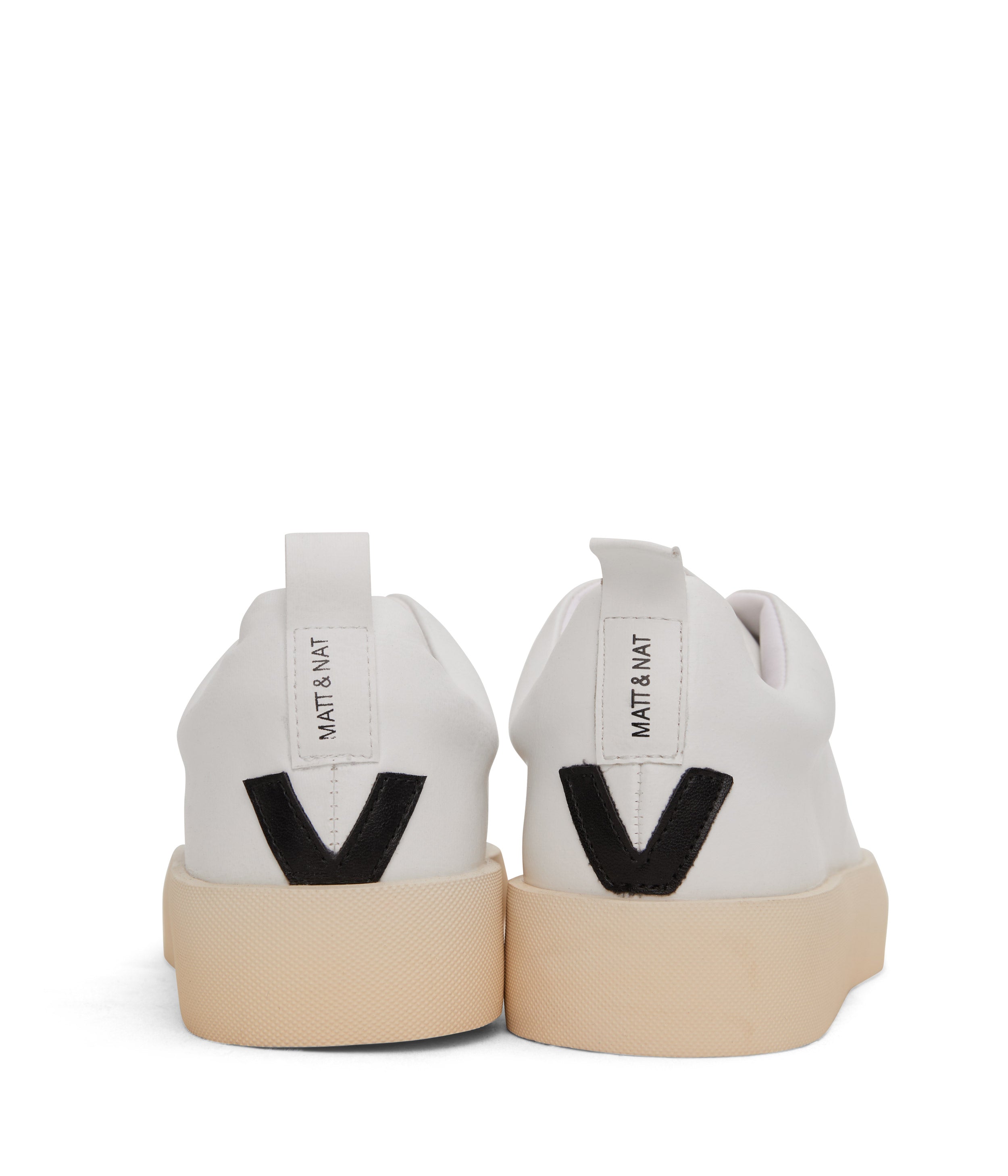 Matt & Nat Marci Sneaker Weiß-Silber vegan