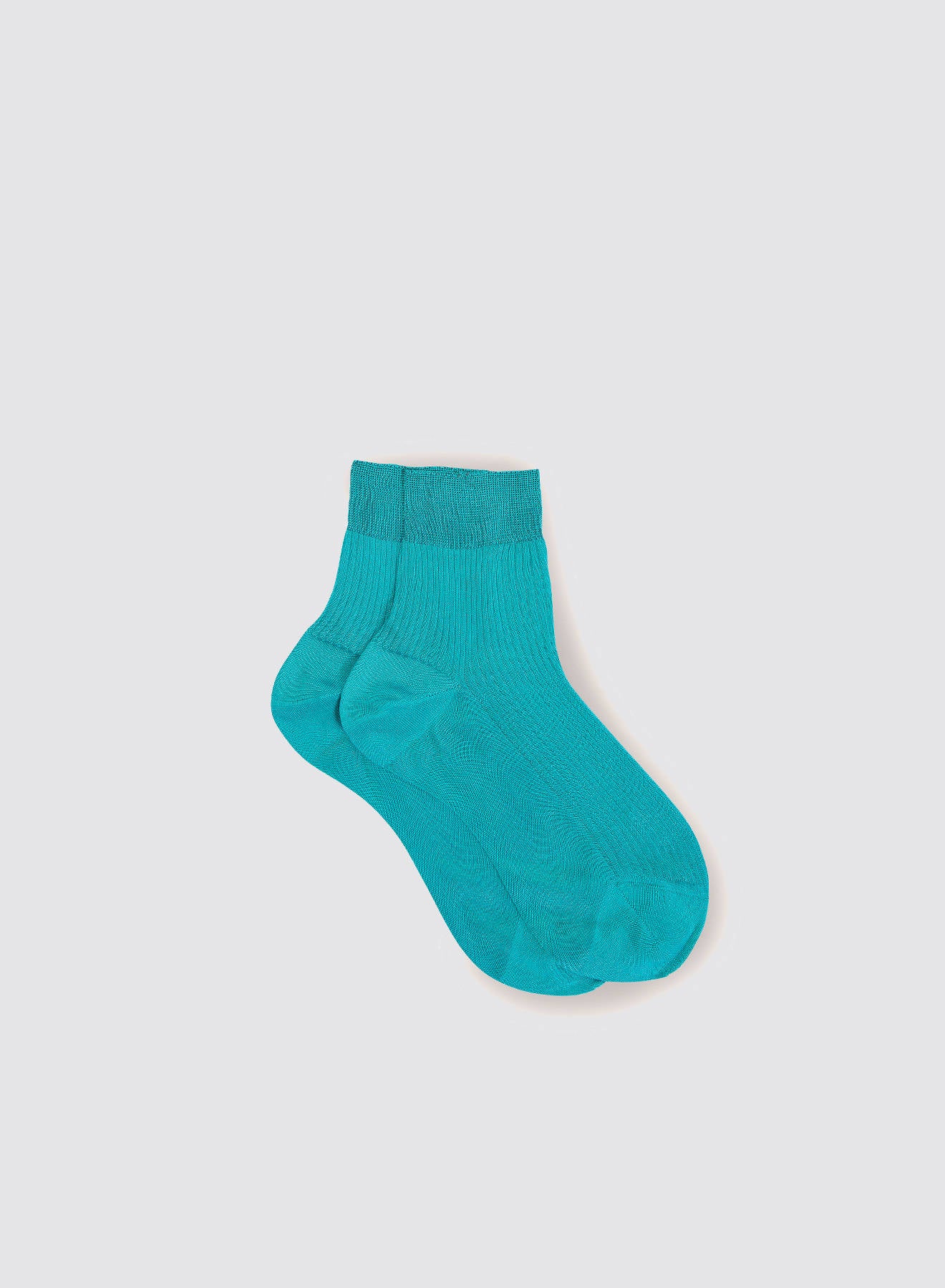 Maria la Rosa WS013UN4008 Socken Hellgrau Seide
