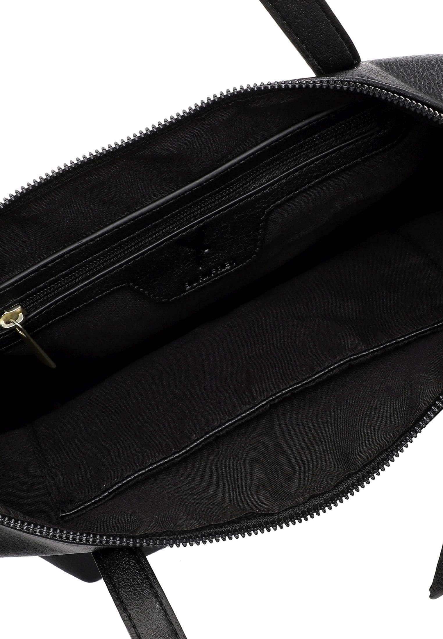 SURI FREY Betzy Cityshopper M Handtasche Schwarz genarbt