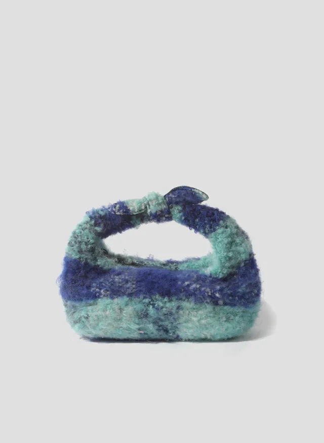 Maria la Rosa Bound Scottish Small Bag Blau