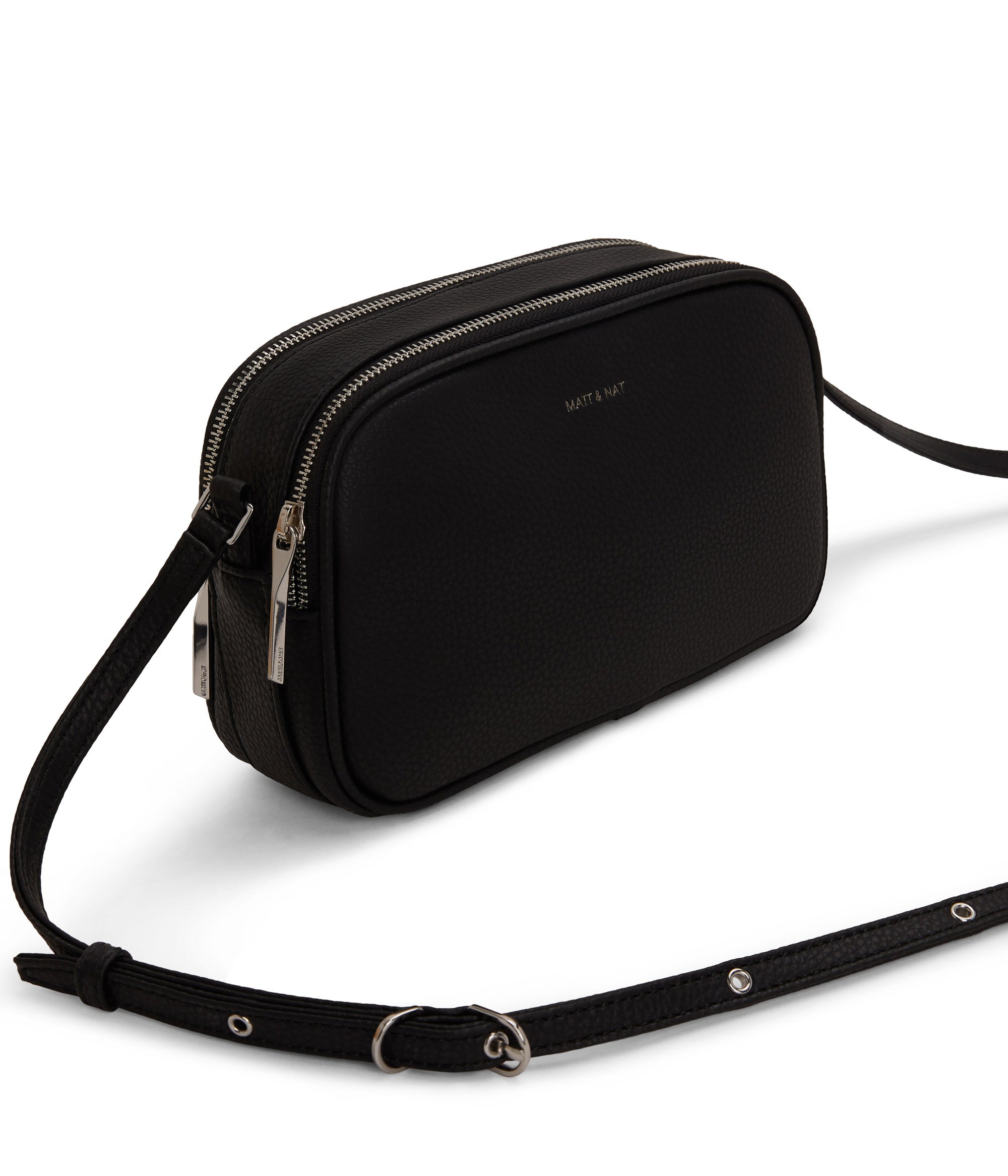 Matt & Nat Purity Pair Umhängetasche schwarz vegan