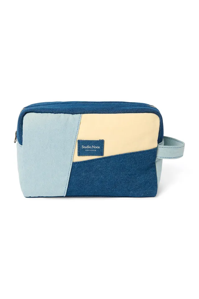 Studio Noos Patchwork Toiletry Bag 2010 Kulturtasche Denim