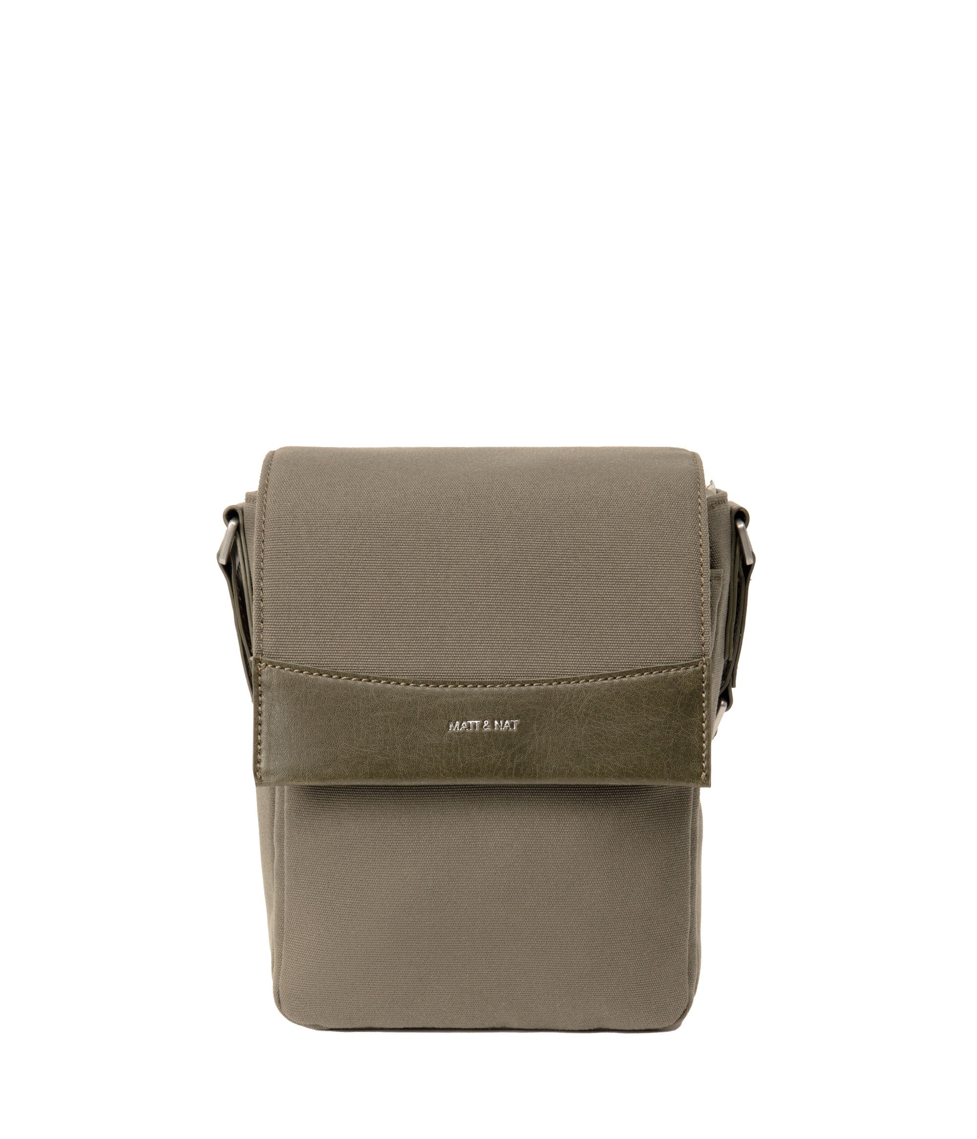 Matt & Nat Canvas Egon Messenger Schwarz recycelt