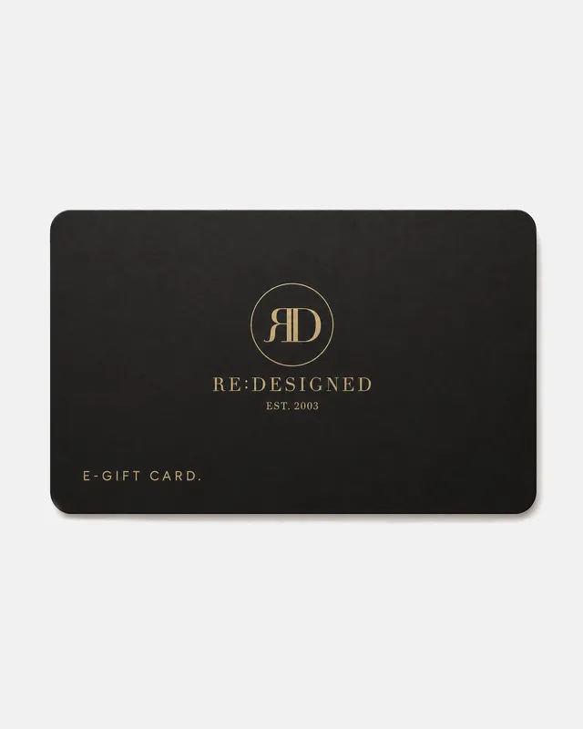 RE:DESIGNED E-Gift Card Geschenkgutschein digital