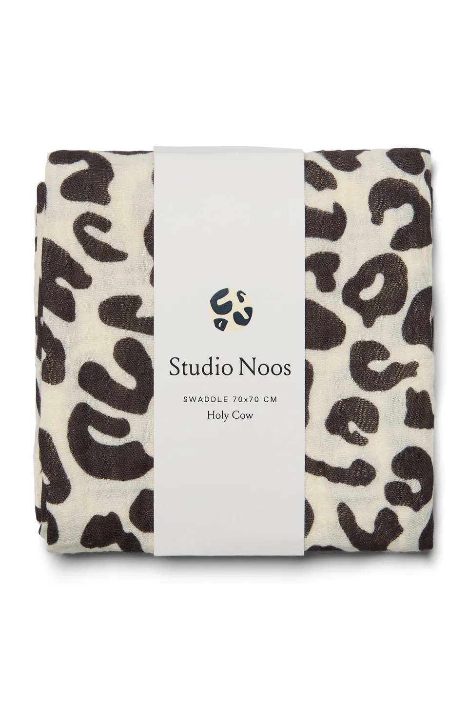 Studio Noos Swaddle Print Medium Mulltuch Holy Cow
