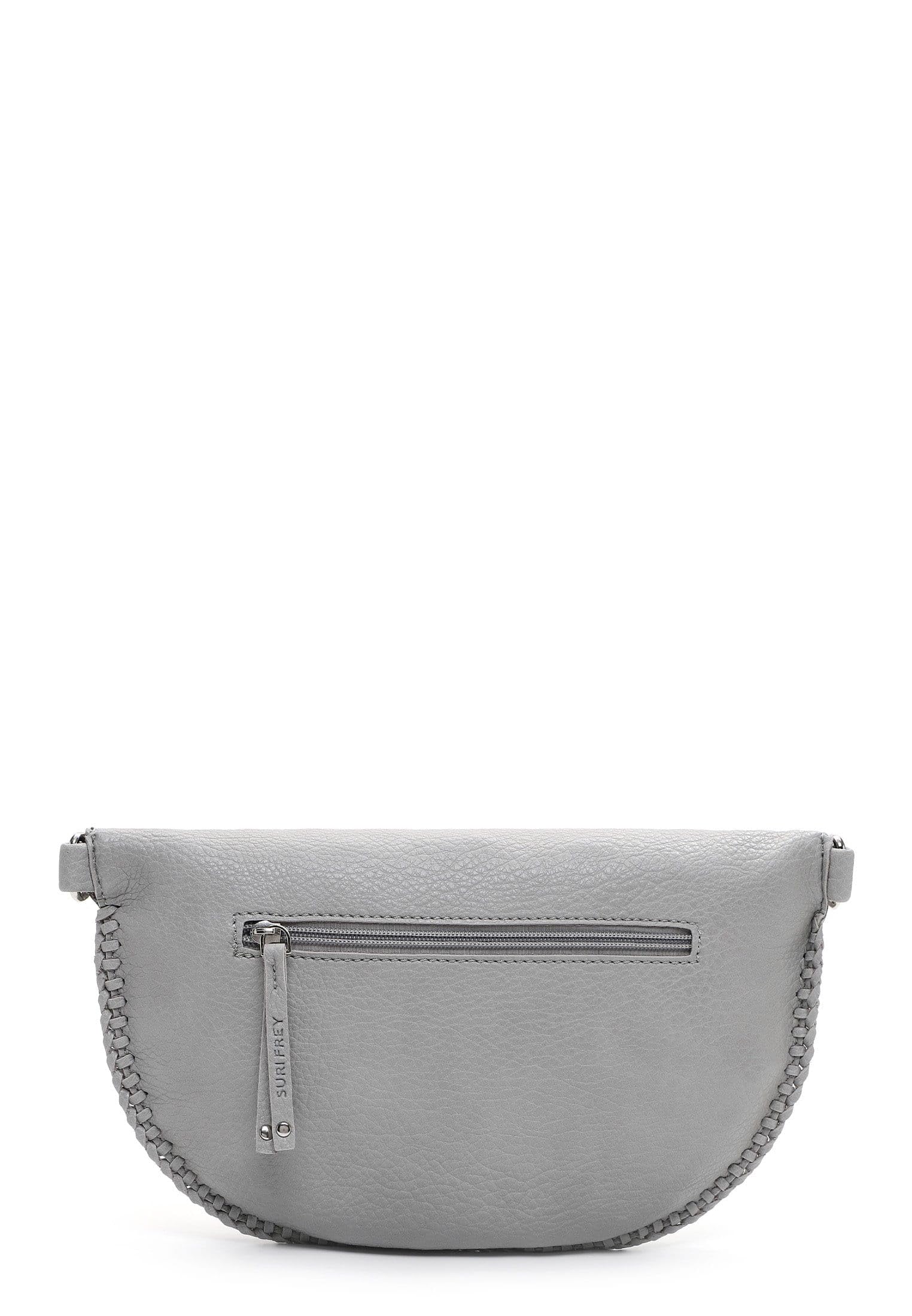 SURI FREY Franzy Handbag with Zipper Umhängetasche Hellgrau