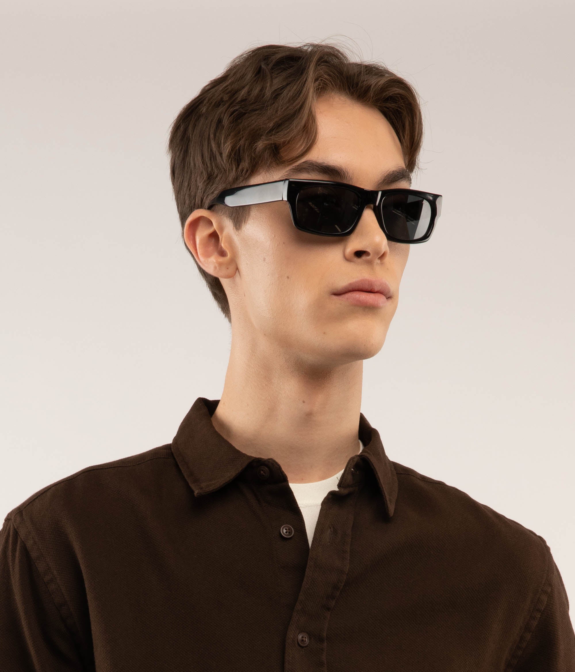 Matt & Nat Shiba eckige Sonnenbrille braun polarisiert