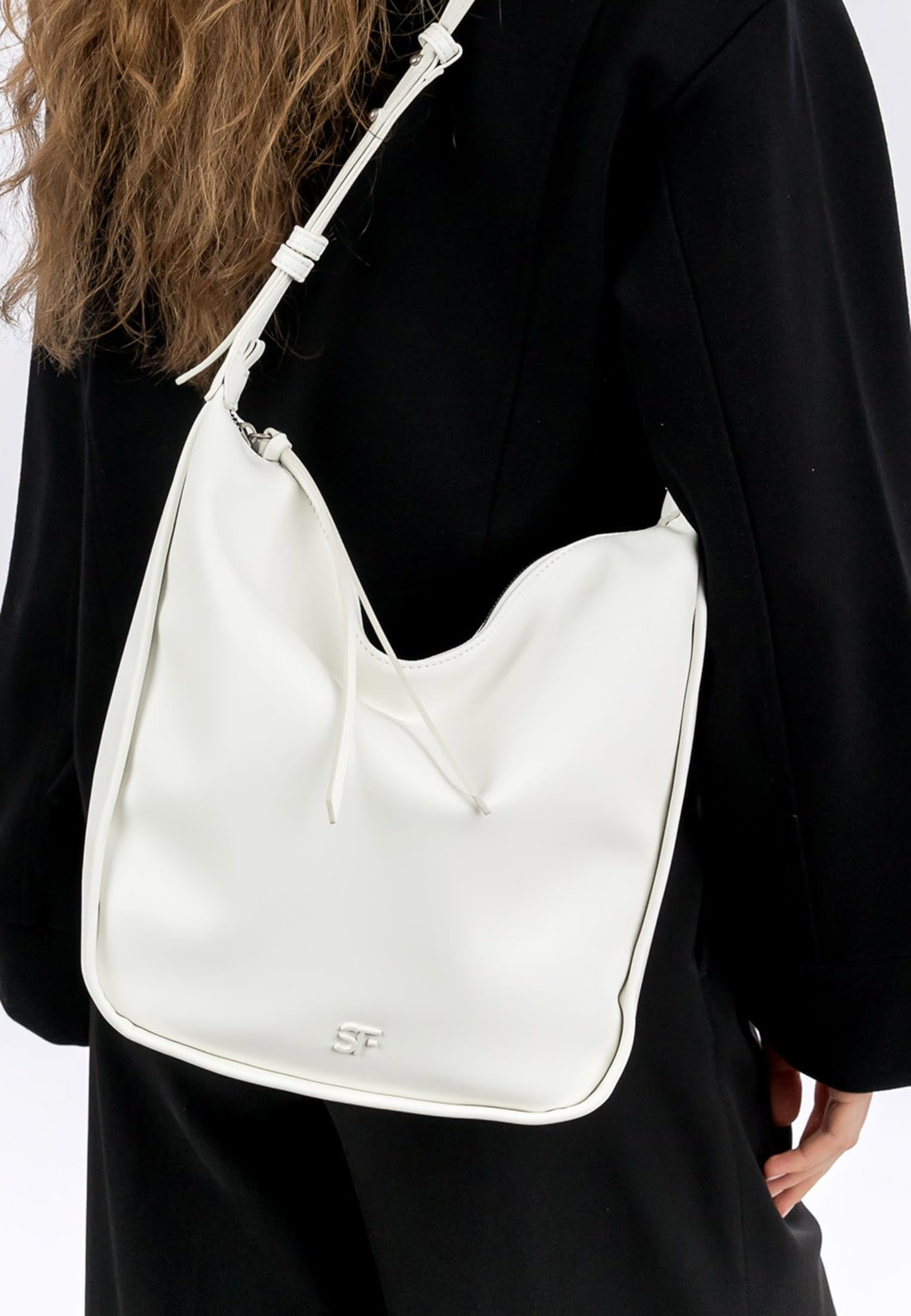SURI FREY Lory Shoulder Bag Schultertasche White