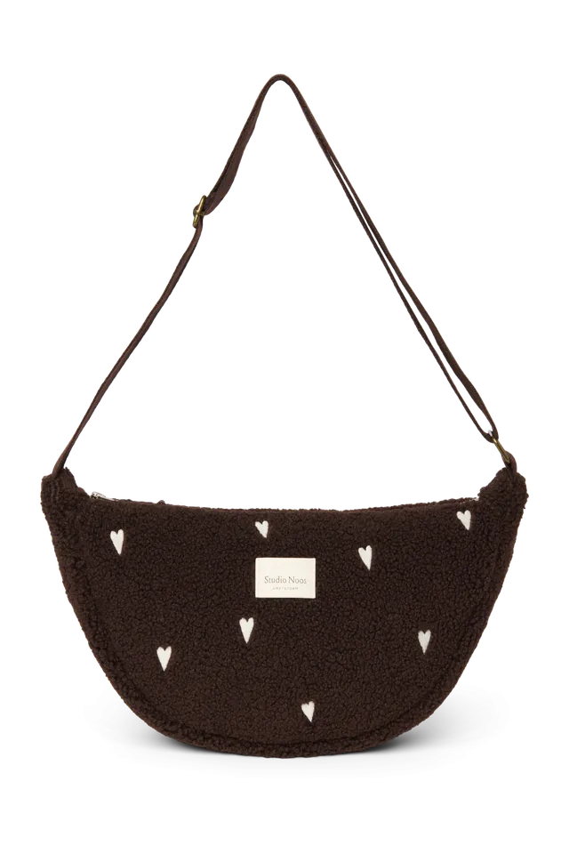Studio Noos Teddy Adult Fanny Pack Bauchtasche Chocolate