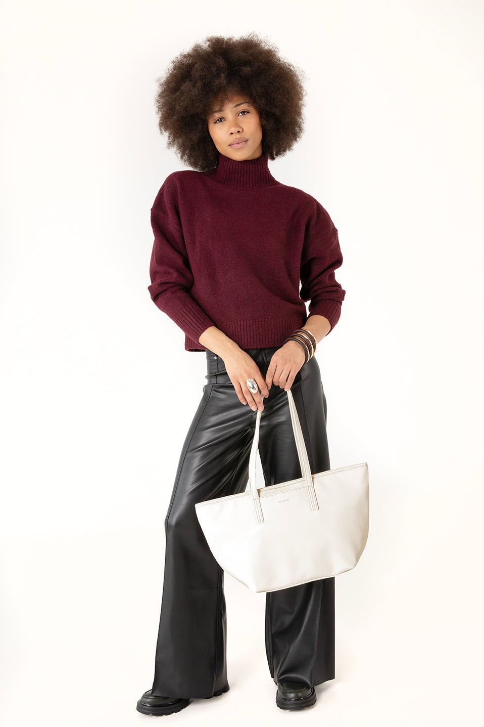 Matt & Nat Marisa Forum Tote Schwarz vegan
