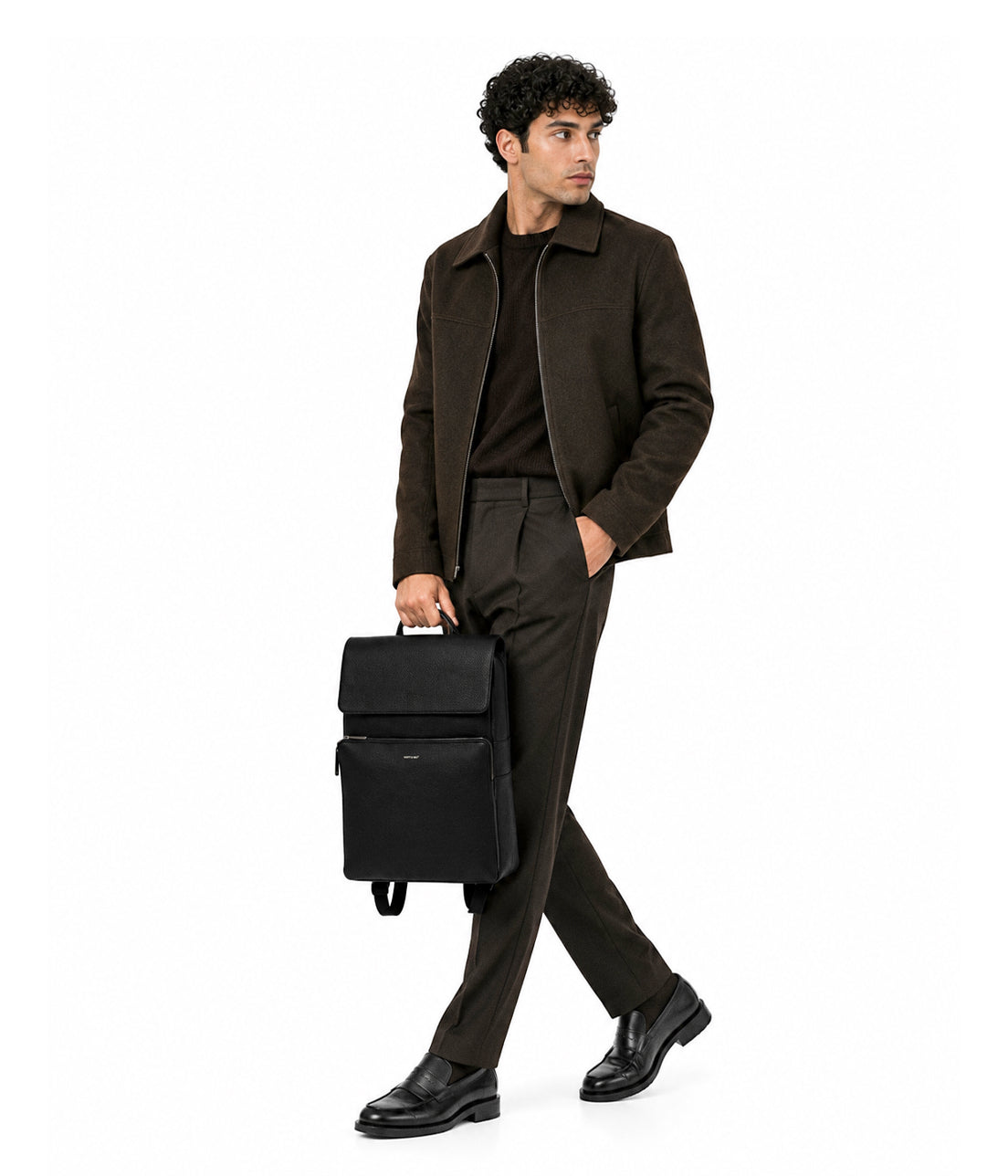 Matt & Nat Paxx Rucksack Grain Fudge Laptop 15 Zoll