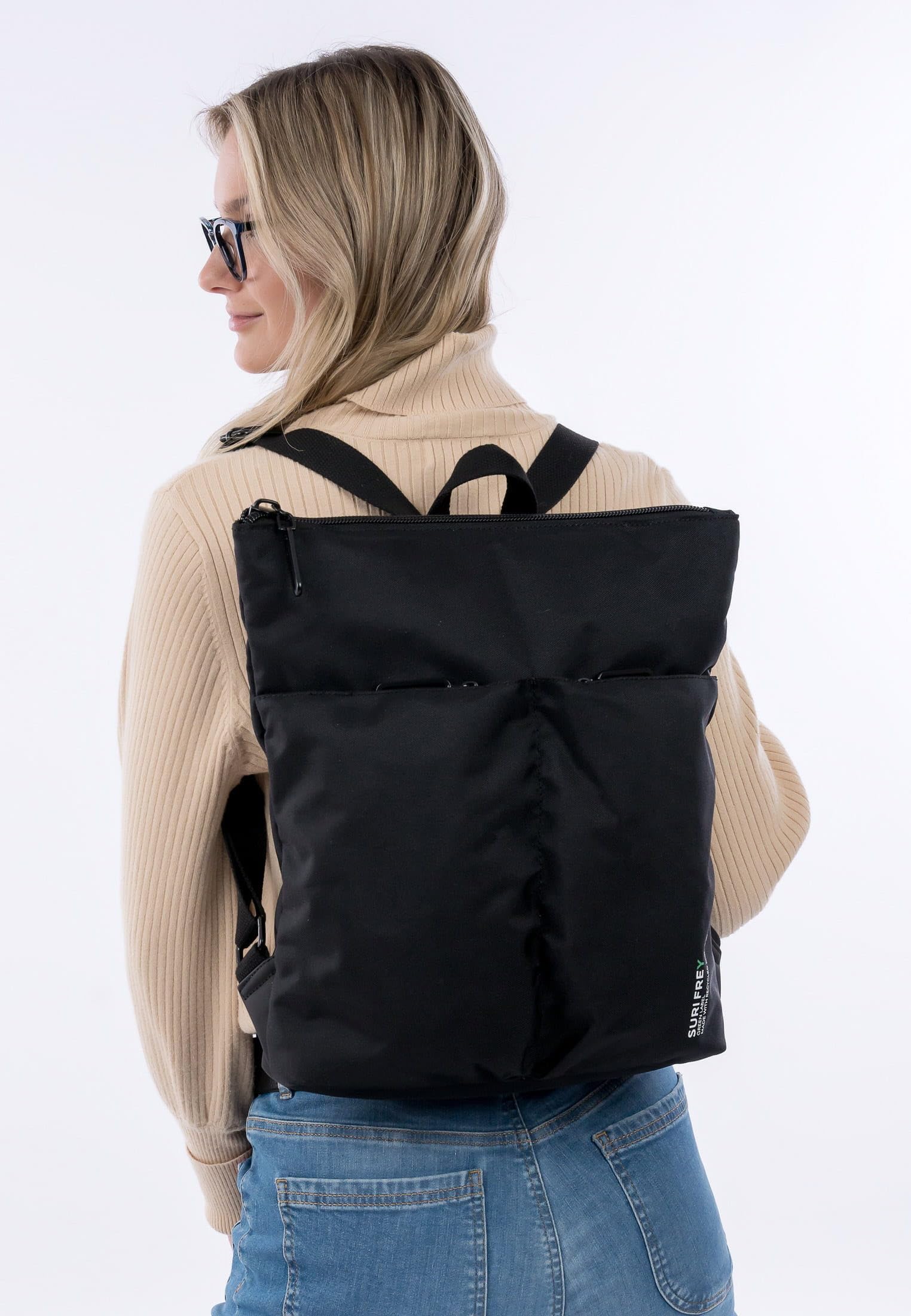SURI FREY SURI Green Tanny Backpack Rucksack Schwarz