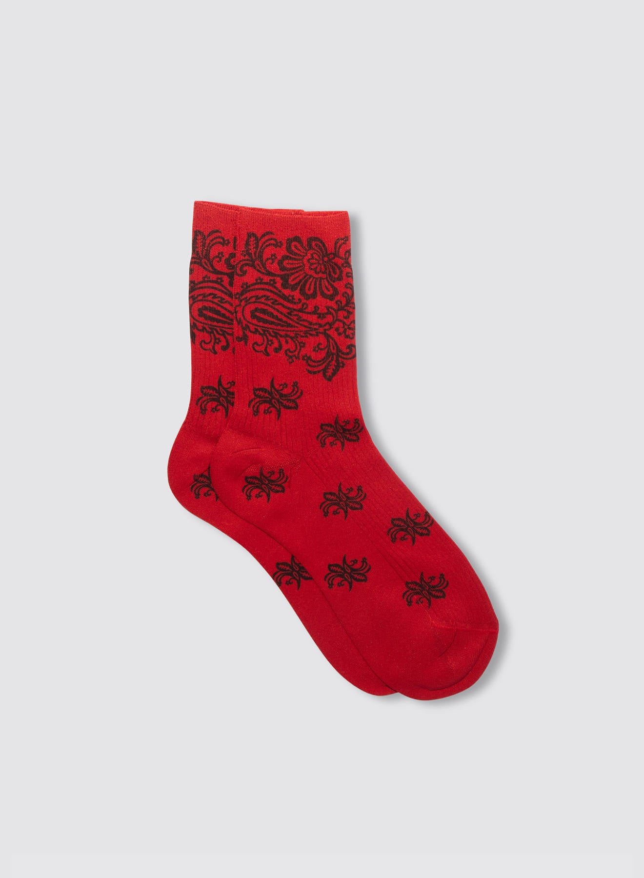 Maria la Rosa Fortaleza Socken Orange Seide Bandana